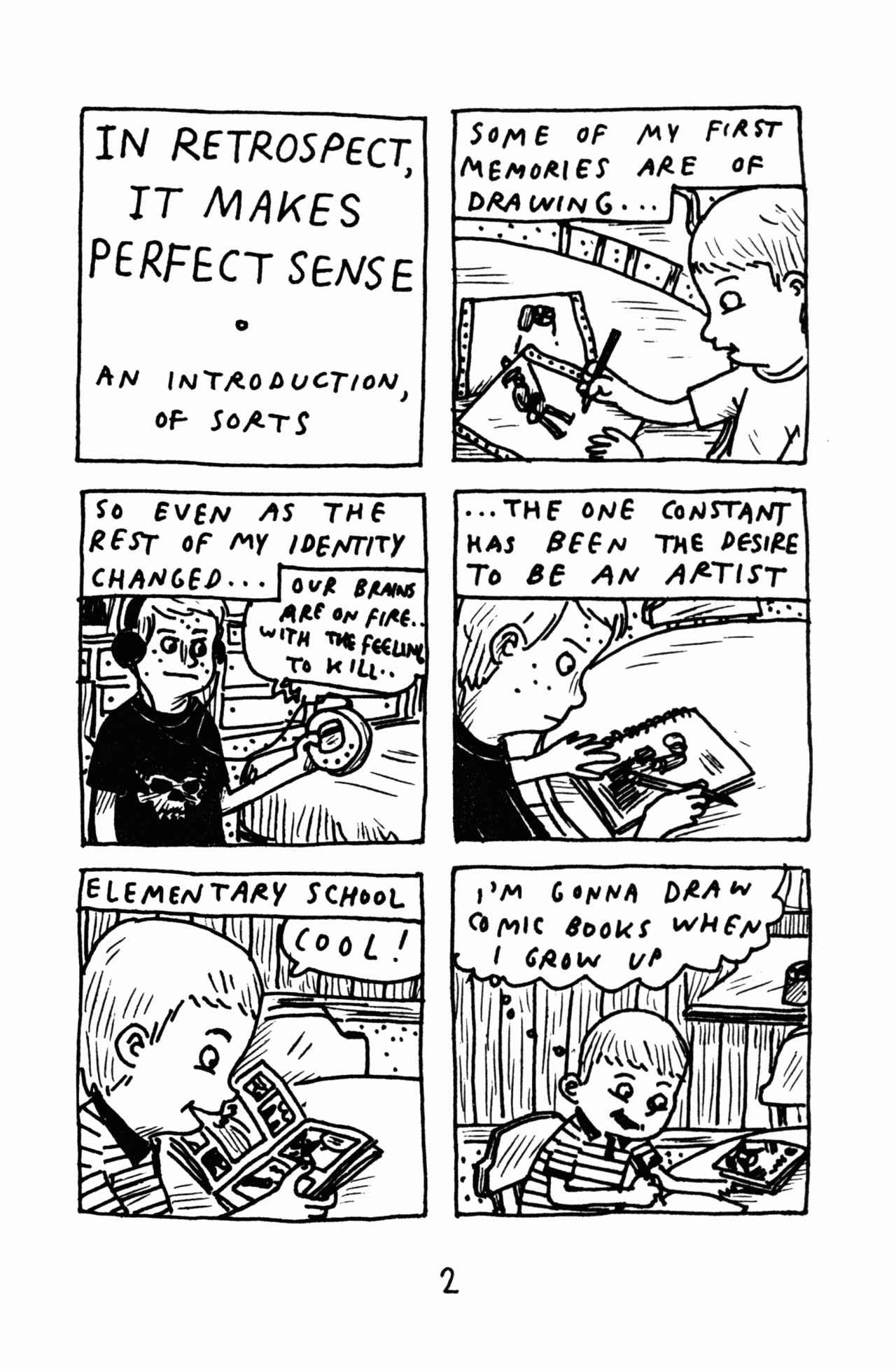 Read online Funny Misshapen Body: A Memoir comic -  Issue # TPB (Part 1) - 8