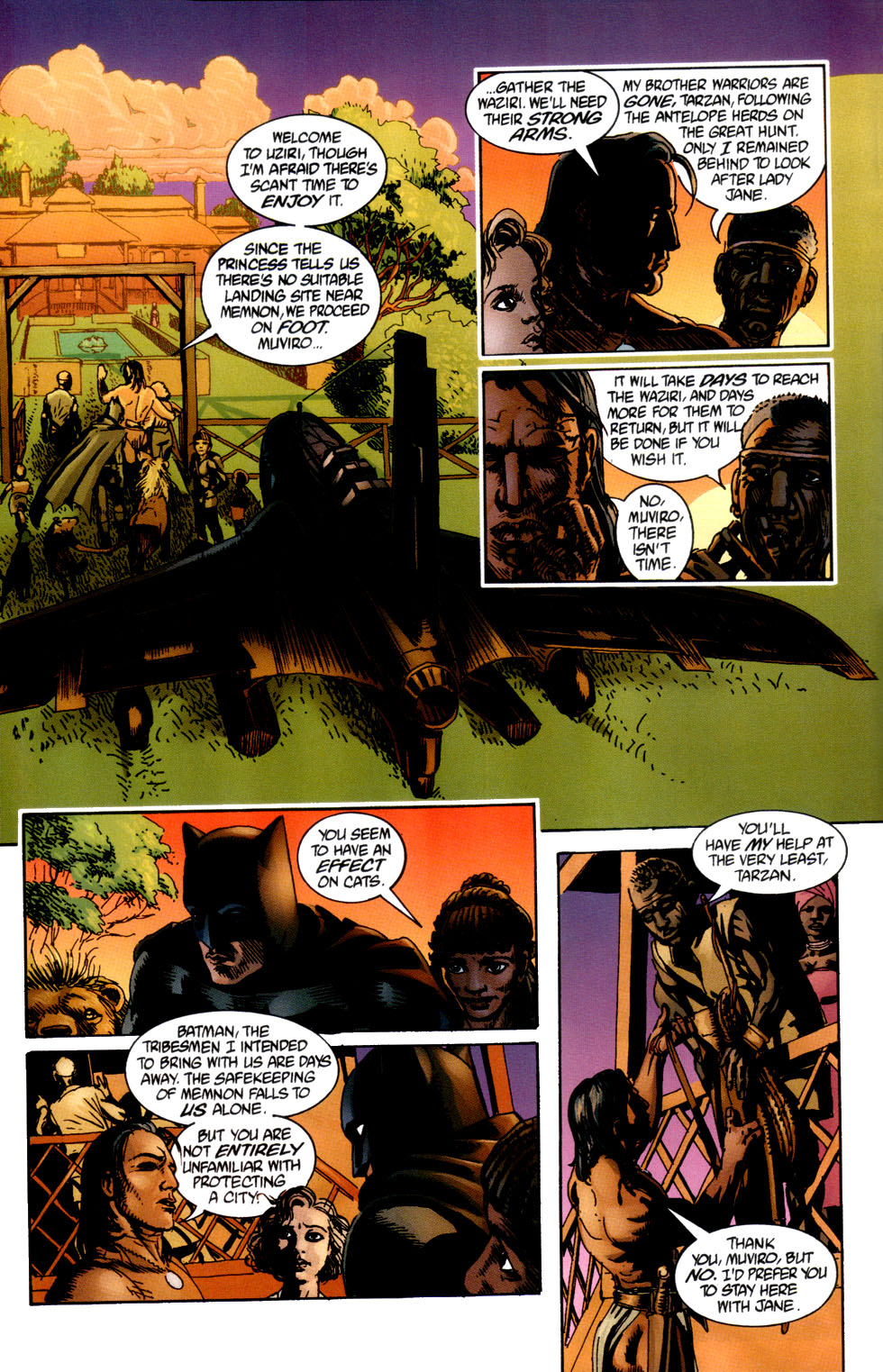 Read online Batman/Tarzan: Claws of the Cat-Woman comic -  Issue #2 - 11