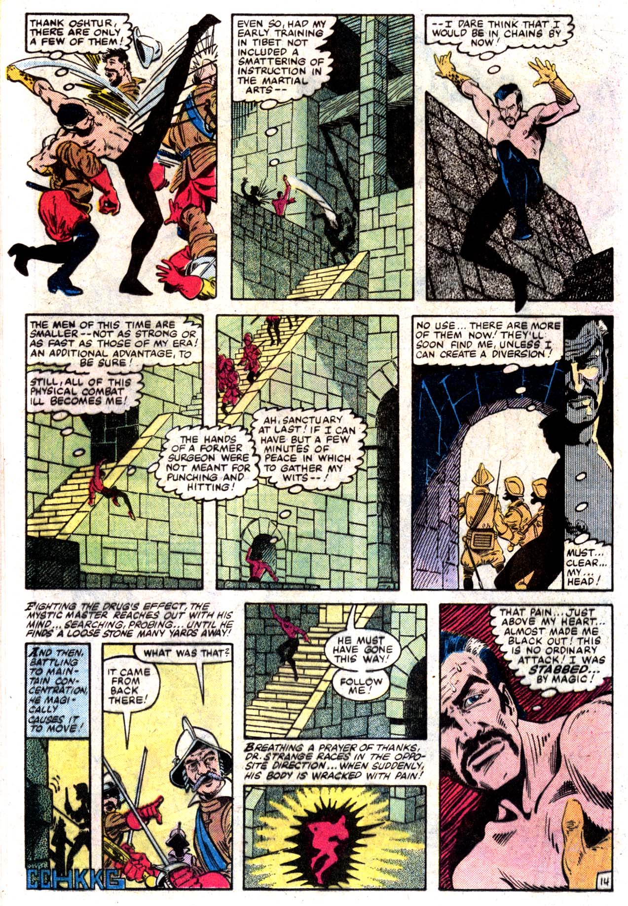 Read online Doctor Strange (1974) comic -  Issue #52 - 15