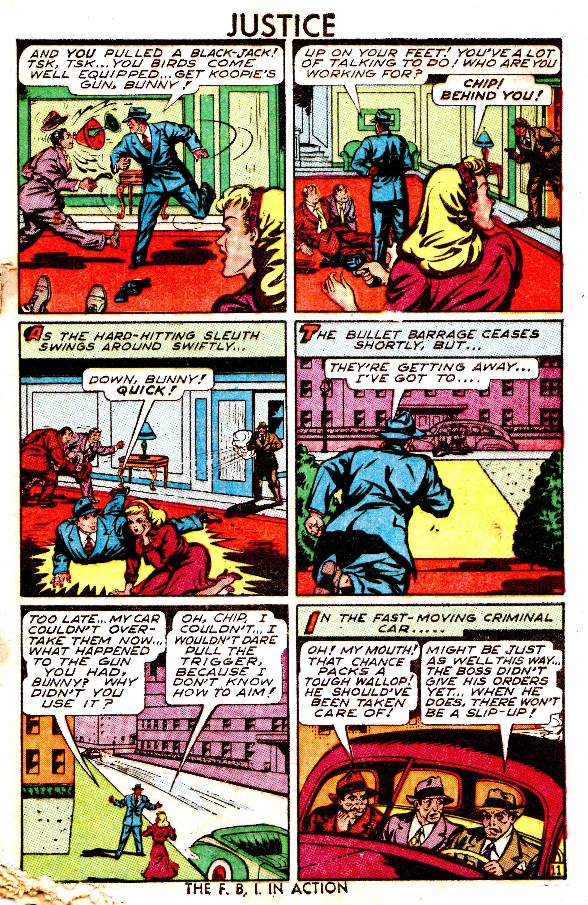 Read online Justice Comics (1947) comic -  Issue #1 - 12