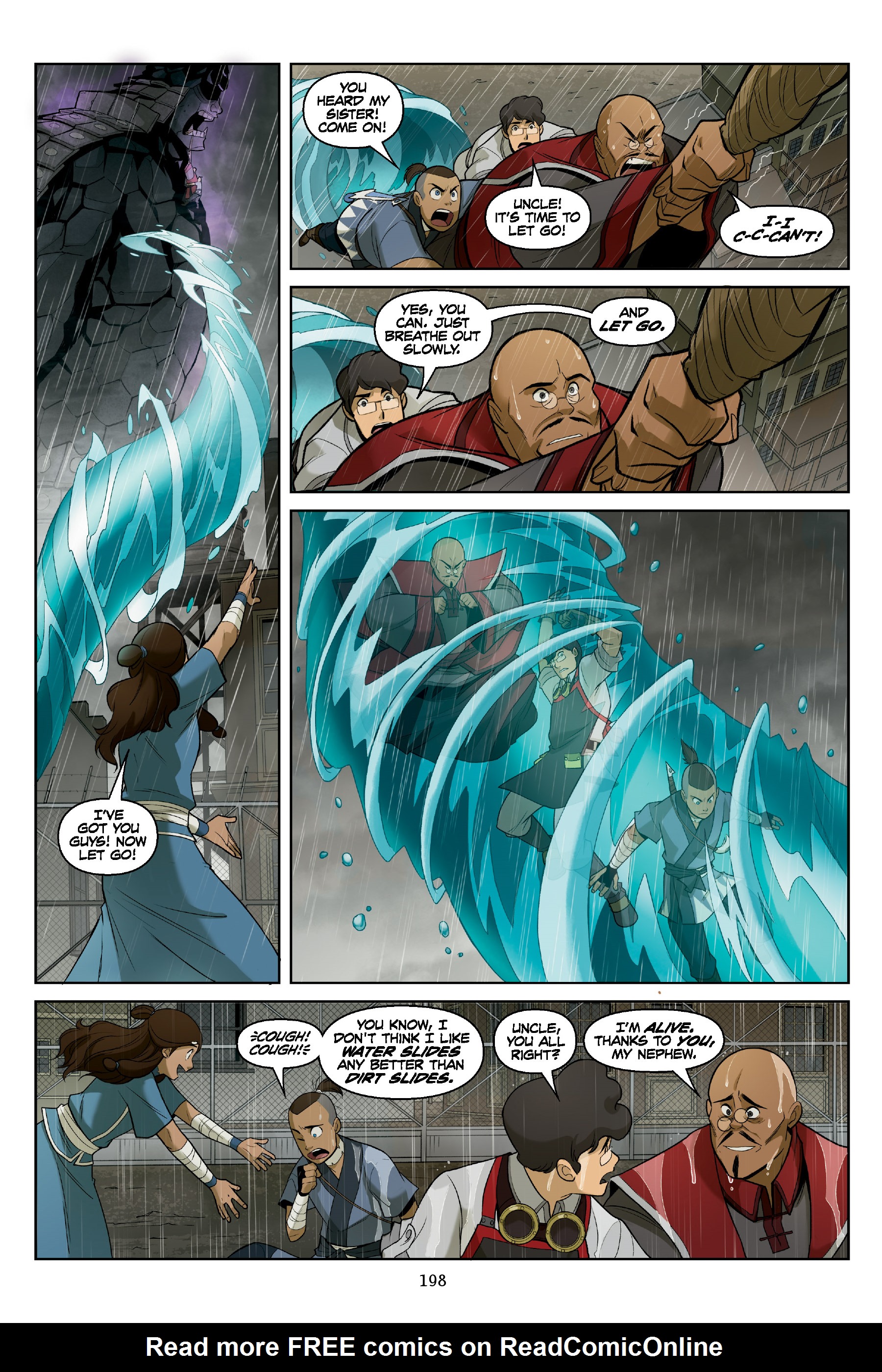 Read online Nickelodeon Avatar: The Last Airbender - The Rift comic -  Issue # _Omnibus (Part 2) - 98