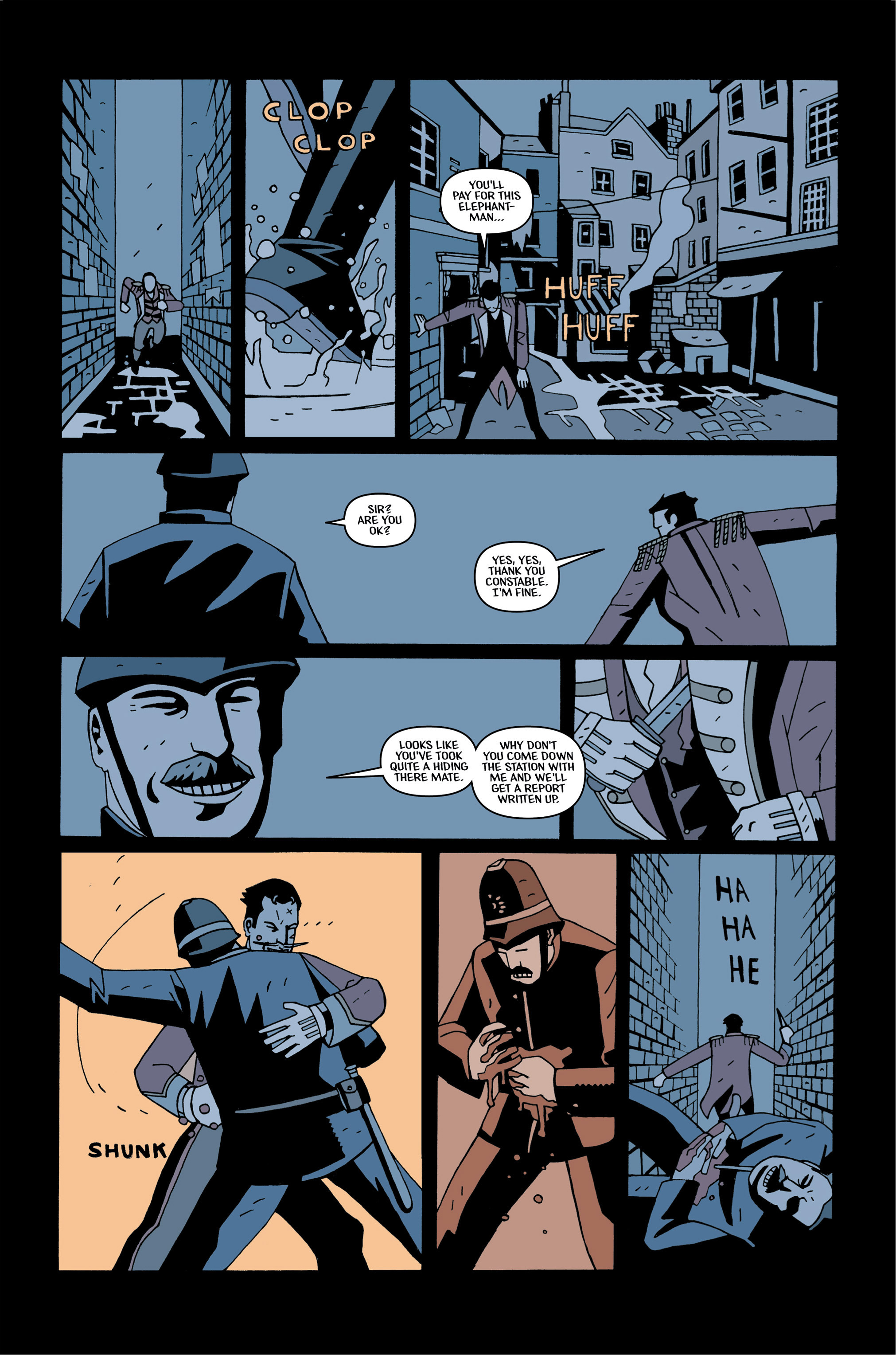 Read online Merrick: The Sensational Elephantman comic -  Issue #4 - 11