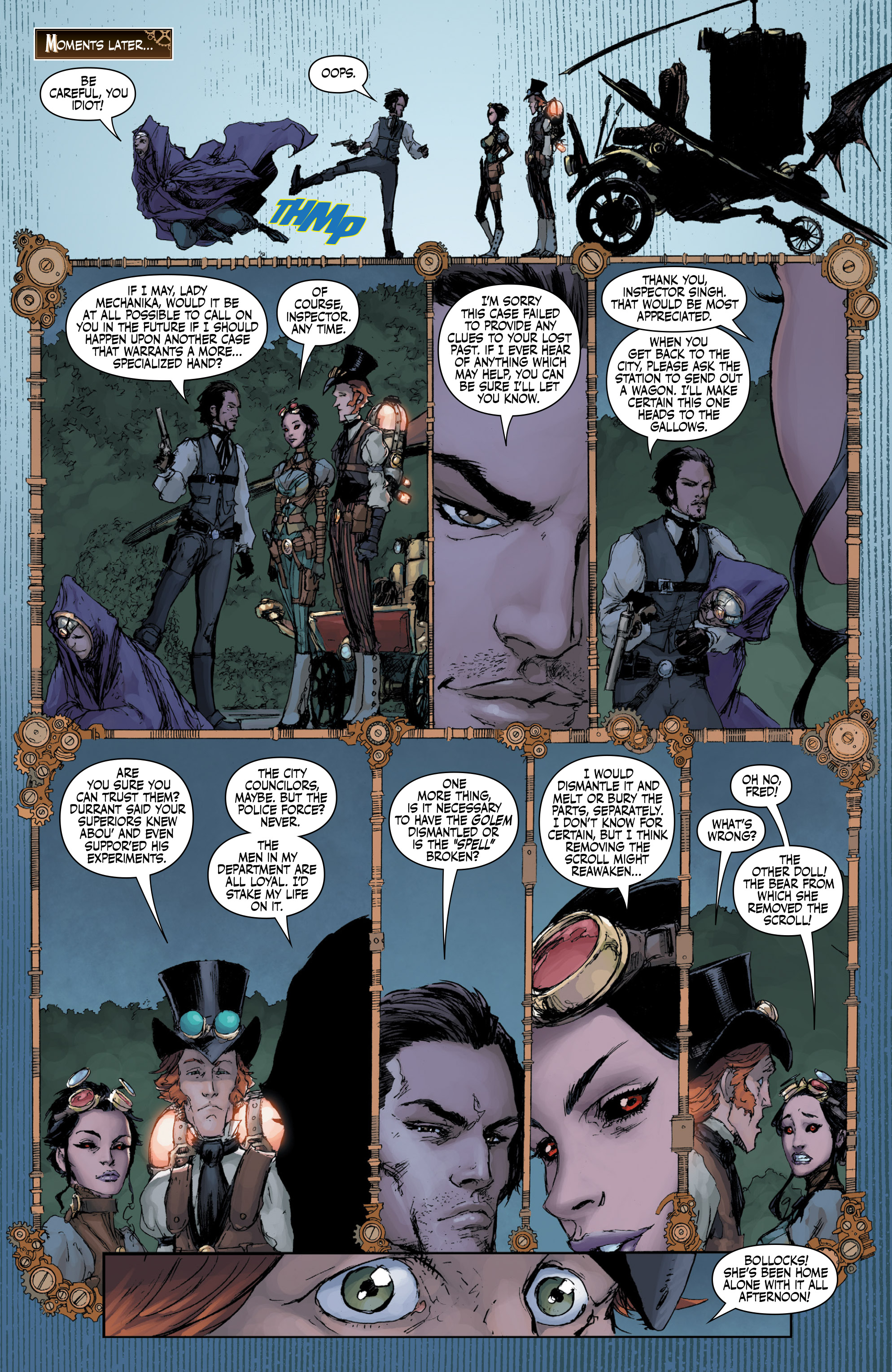 Read online Lady Mechanika: The Lost Boys of West Abbey comic -  Issue #3 - 55