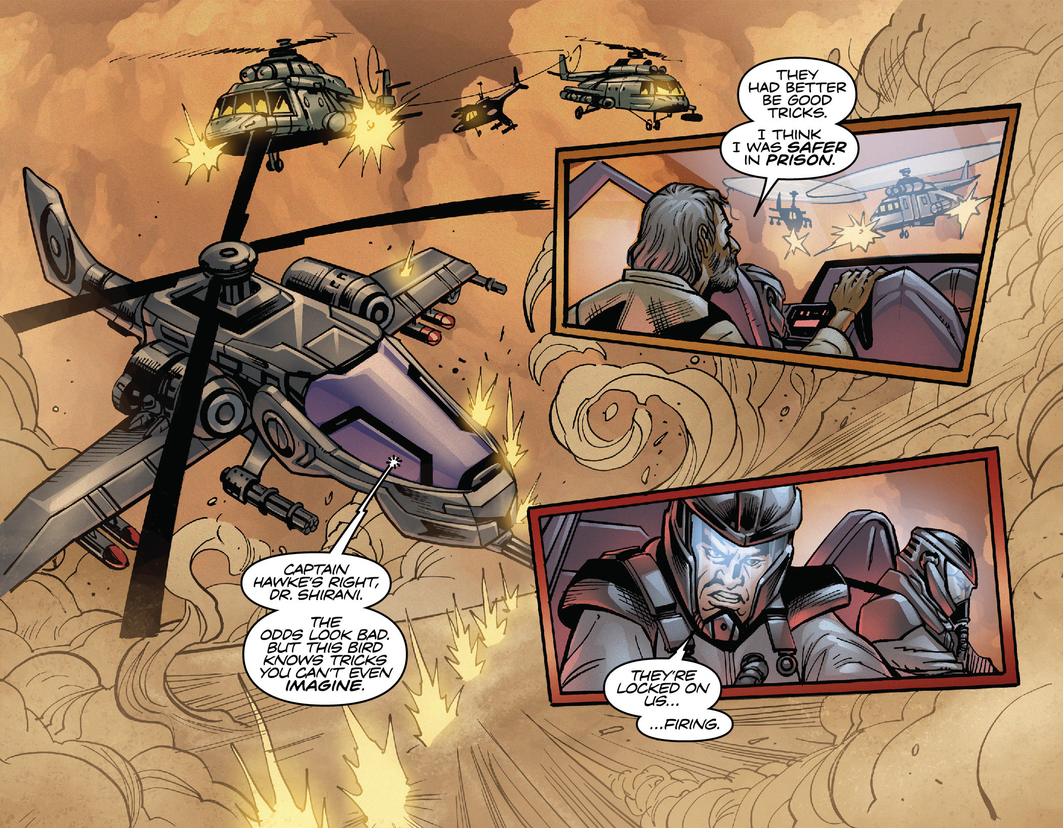 Read online Airwolf Airstrikes comic -  Issue #1 - 18