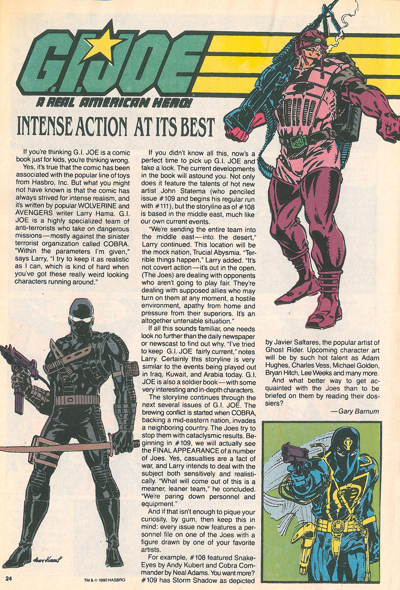 Read online Marvel Age comic -  Issue #97 - 25