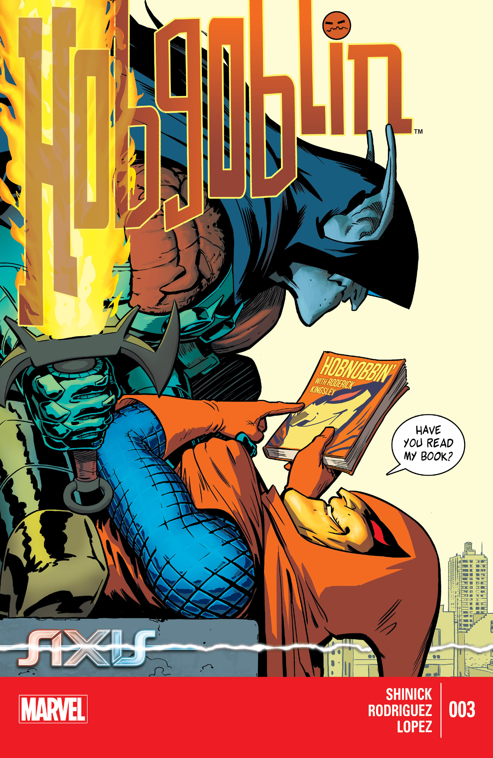 Read online AXIS: Hobgoblin comic -  Issue #3 - 1