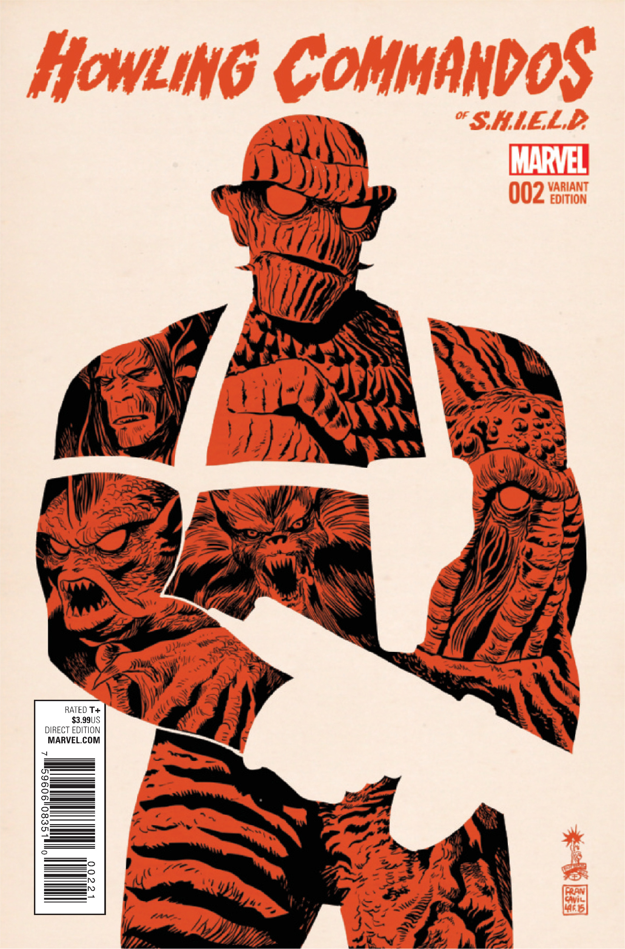 Read online Howling Commandos of S.H.I.E.L.D. comic -  Issue #2 - 2