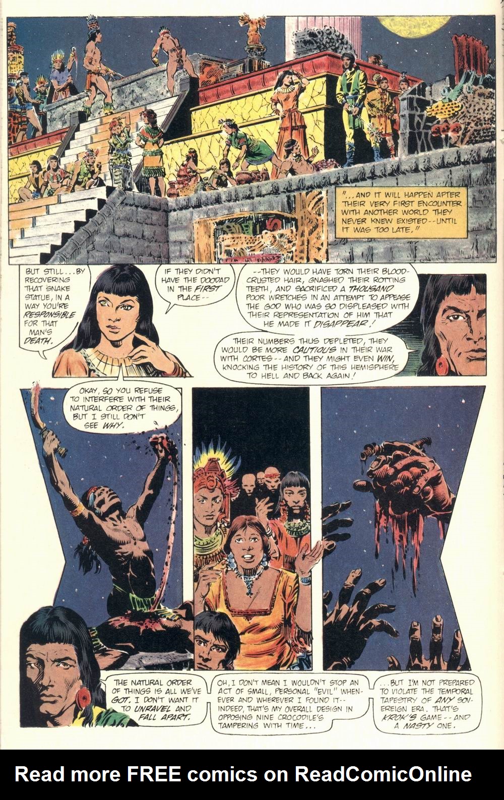 Read online Aztec Ace comic -  Issue #1 - 22