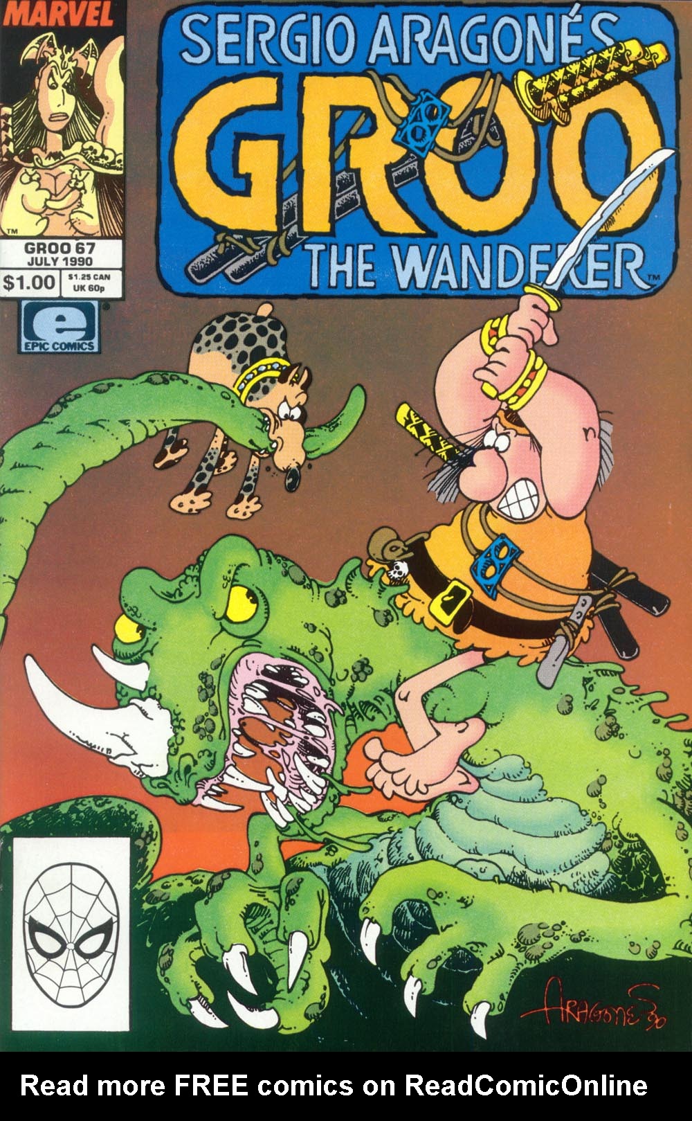 Read online Sergio Aragonés Groo the Wanderer comic -  Issue #67 - 1