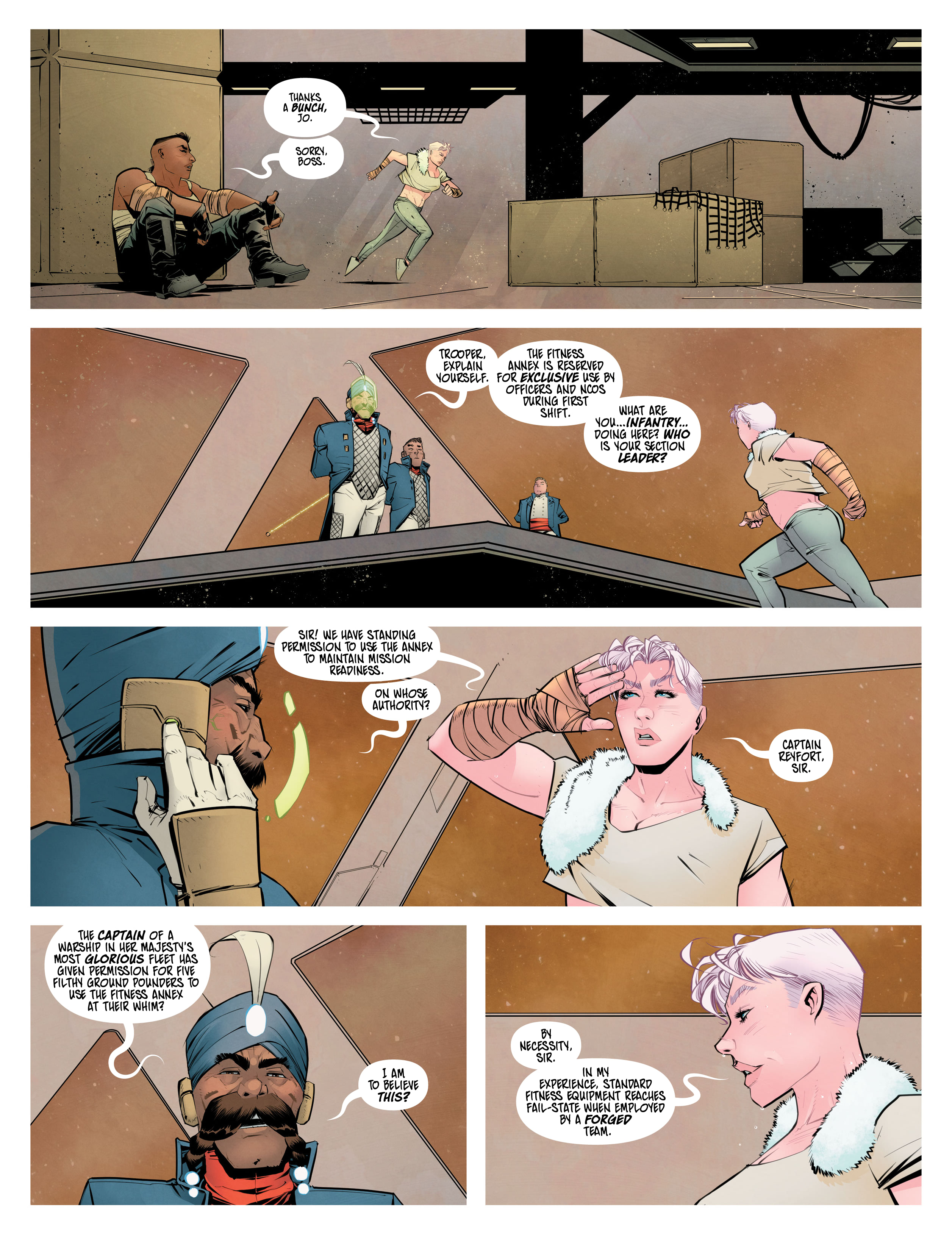 Read online The Forged comic -  Issue #1 - 17