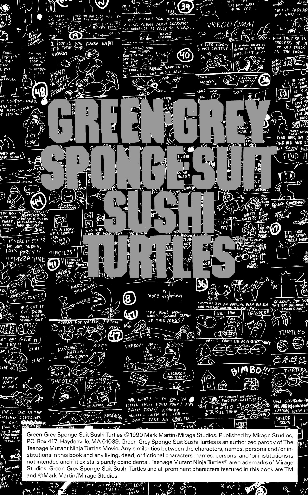 Read online Green-Grey Sponge-Suit Sushi Turtles comic -  Issue # Full - 2