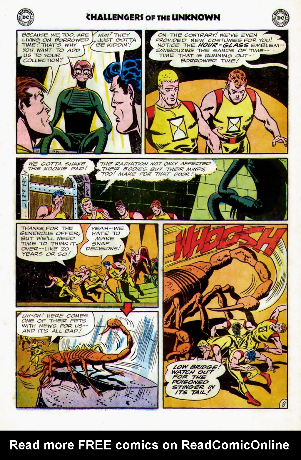 Read online Challengers of the Unknown (1958) comic -  Issue #43 - 26