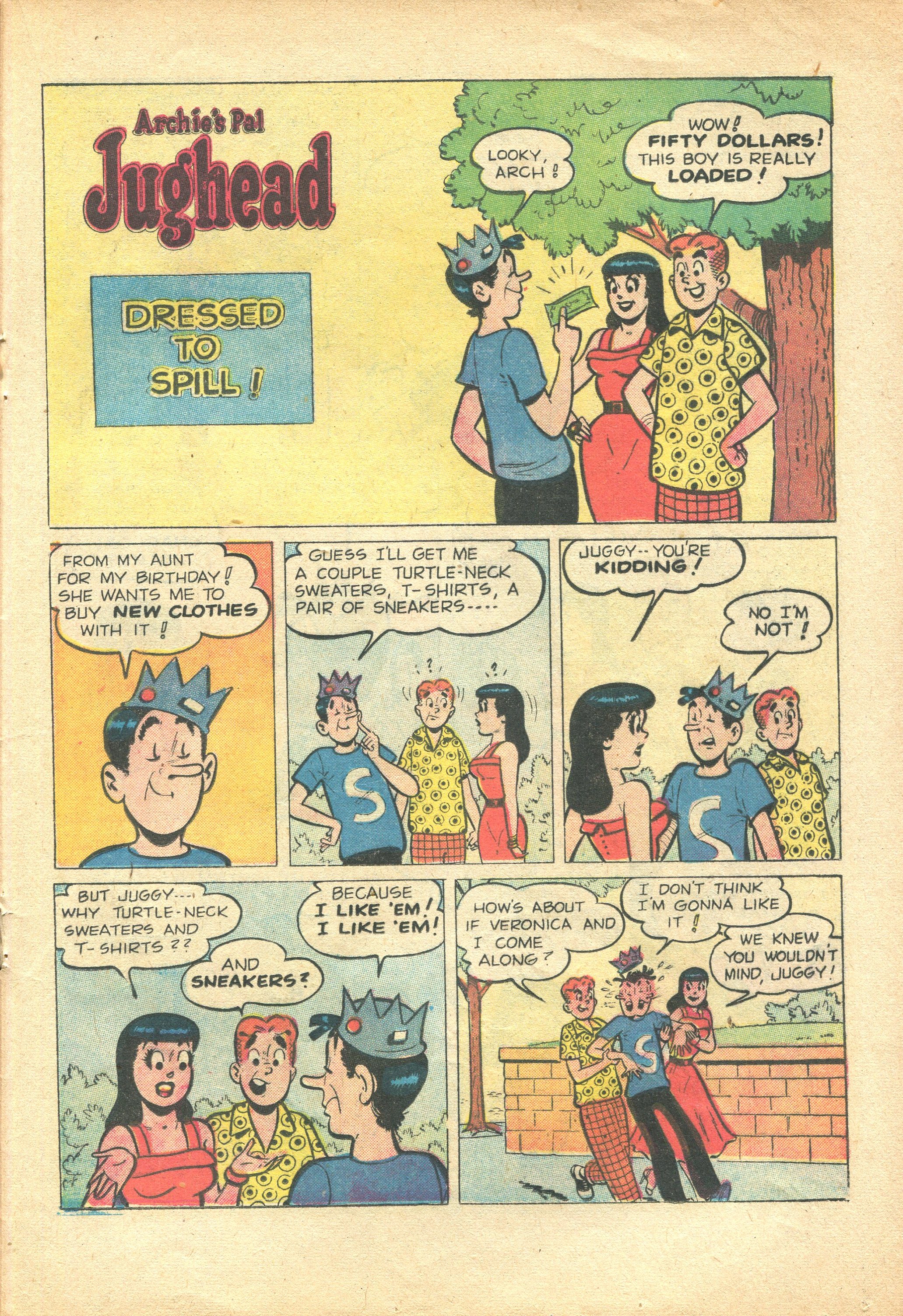 Read online Archie's Pal Jughead comic -  Issue #38 - 21