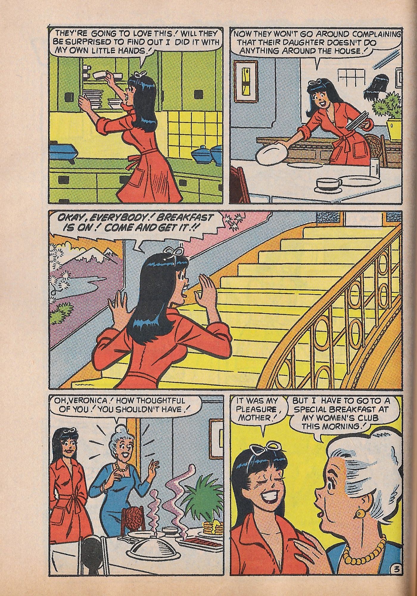 Read online Betty and Veronica Digest Magazine comic -  Issue #51 - 127