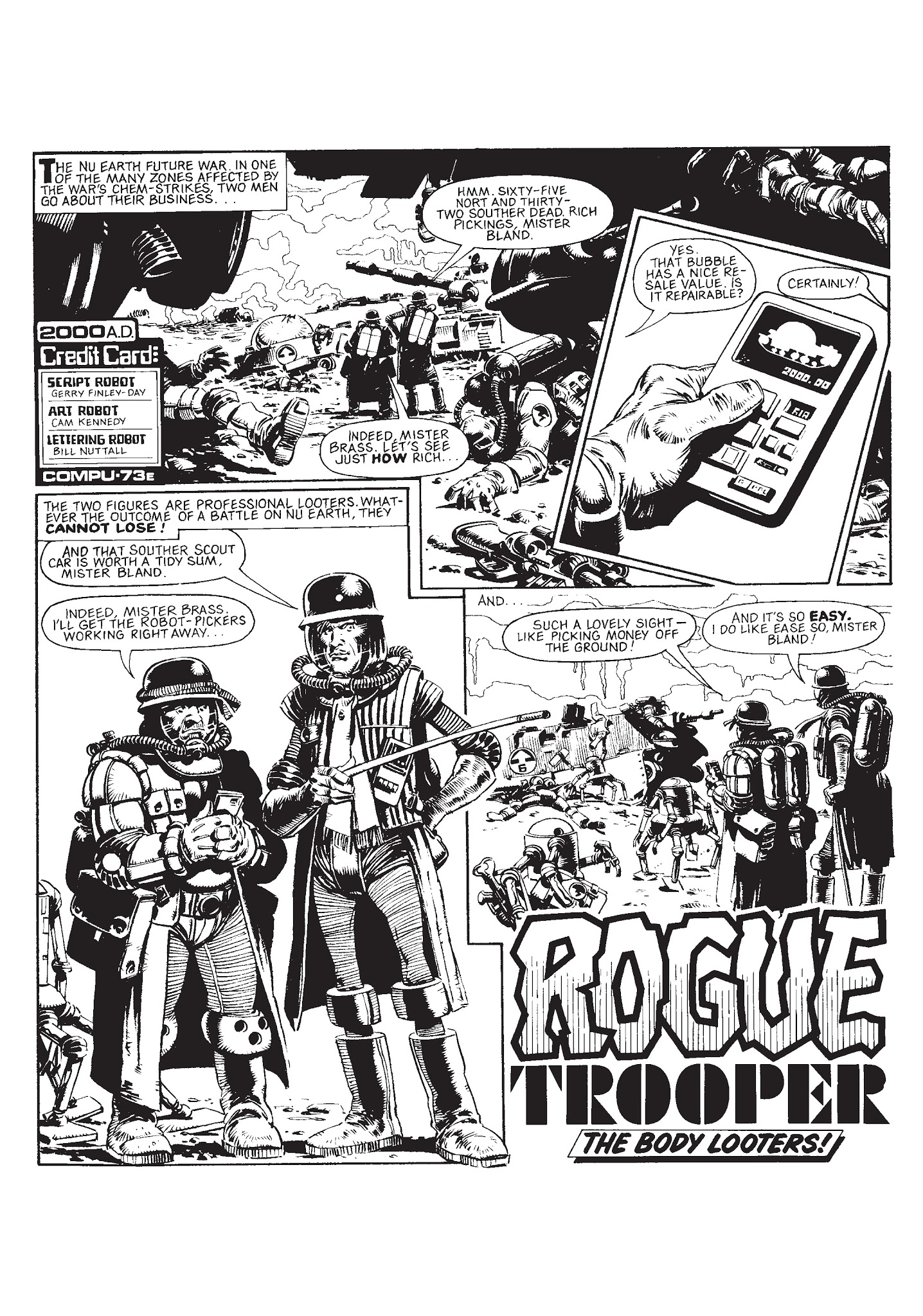 Read online Rogue Trooper: Tales of Nu-Earth comic -  Issue # TPB 1 - 156