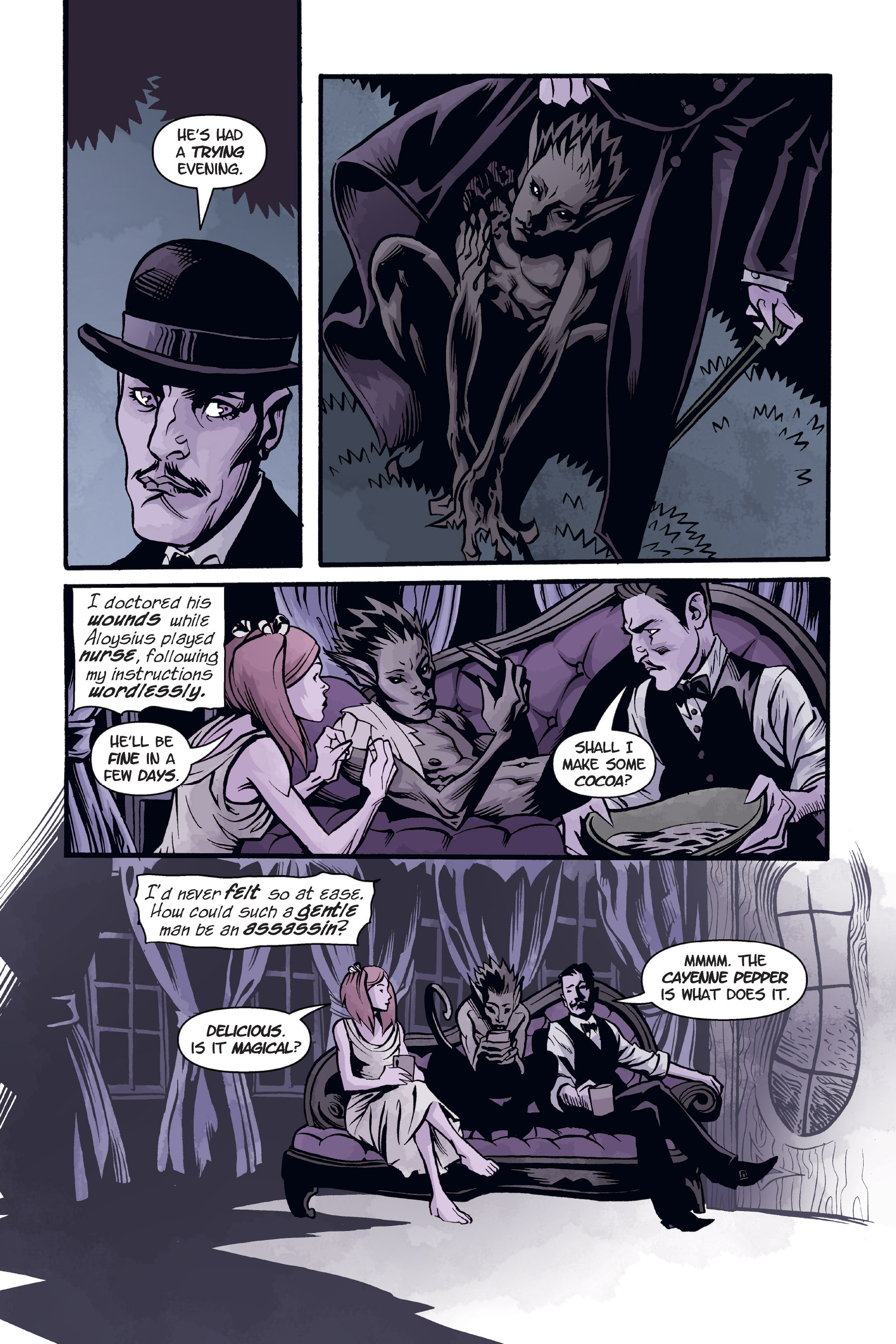 Read online Courtney Crumrin comic -  Issue # _TPB 5 - 121