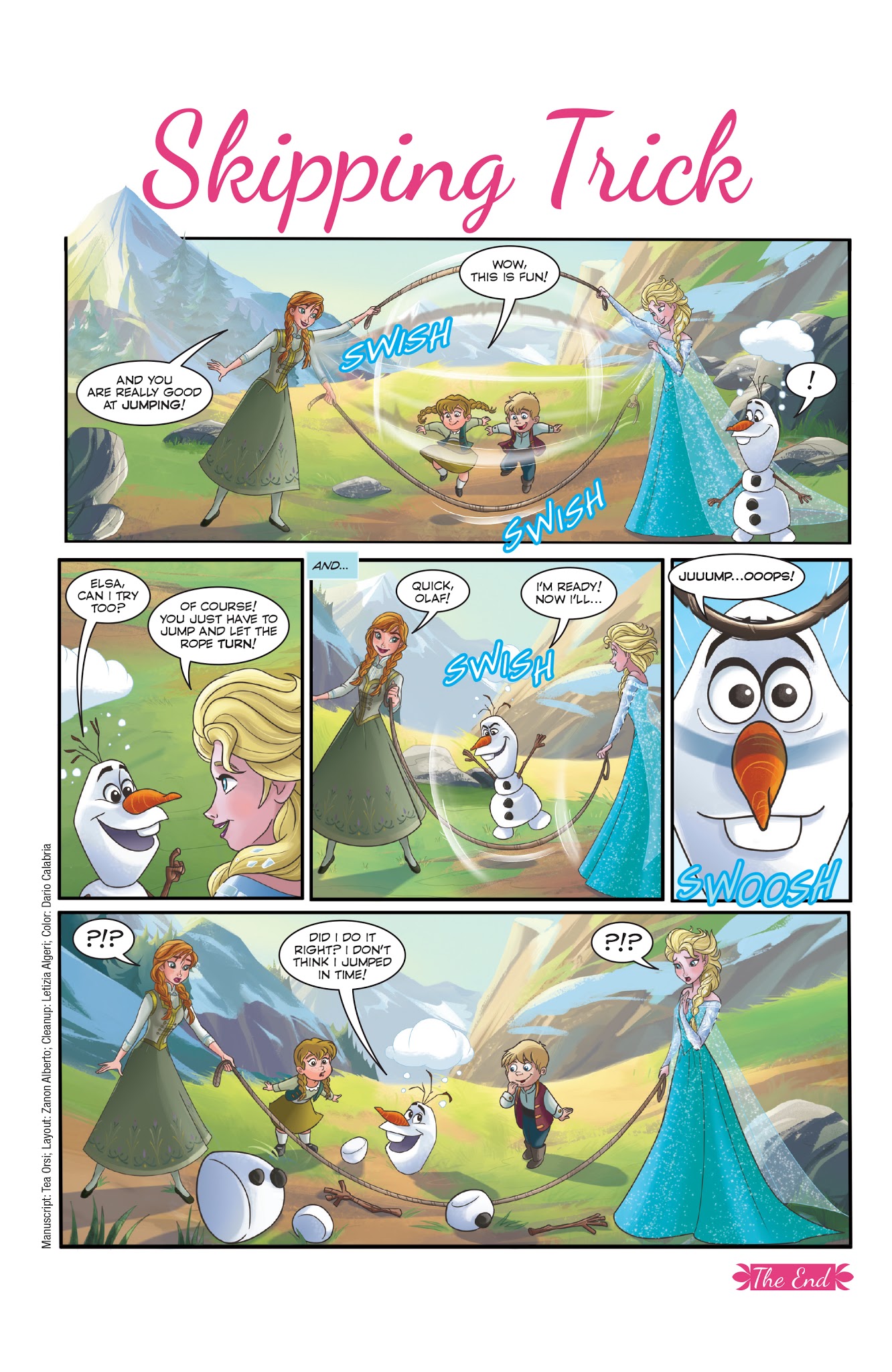 Read online Disney Frozen comic -  Issue #7 - 19