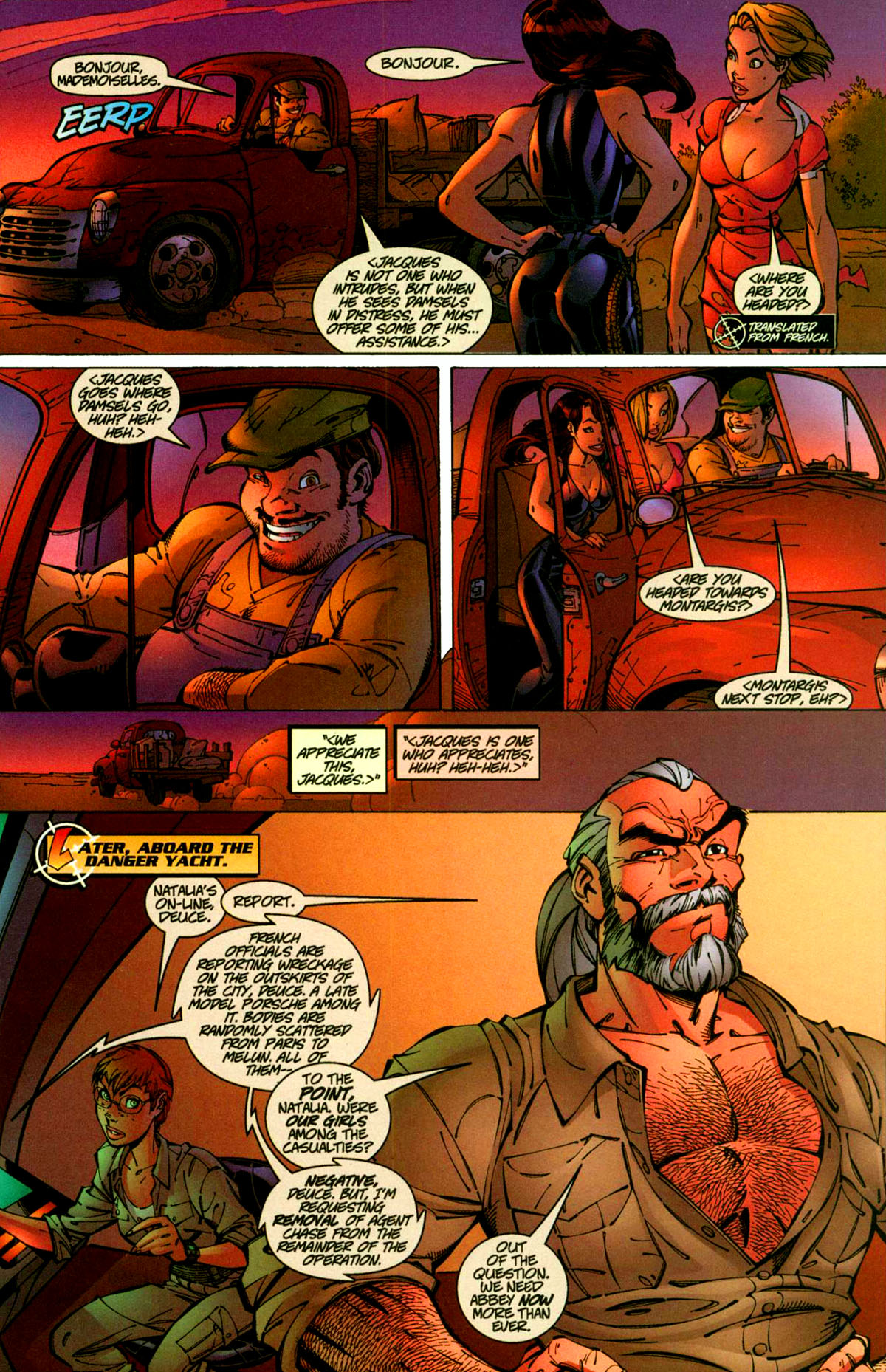Read online Danger Girl (1998) comic -  Issue #2 - 11