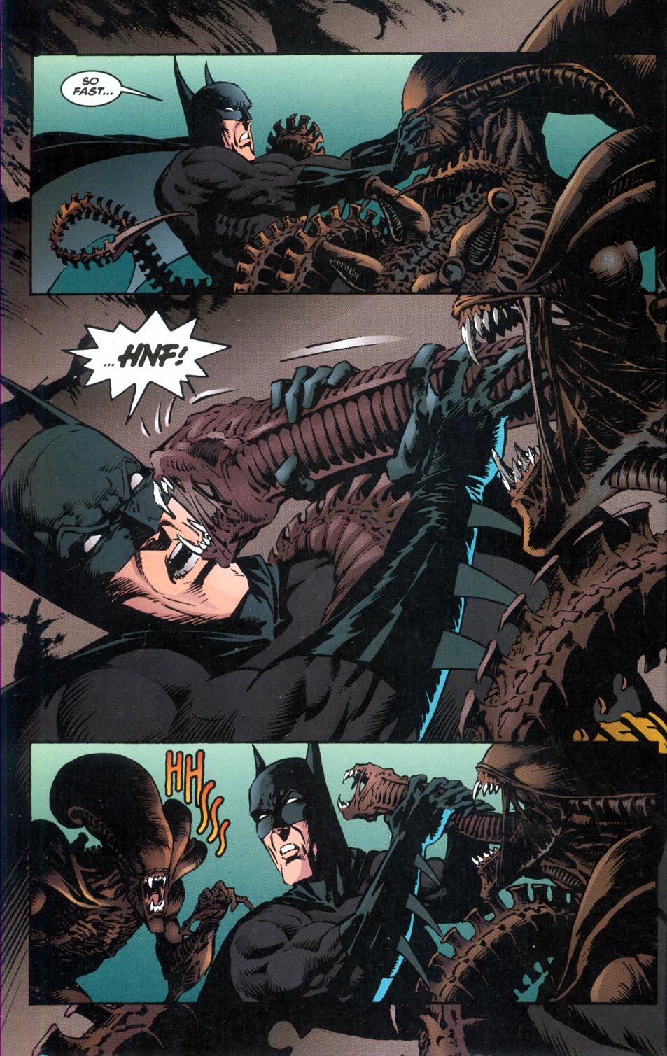 Read online Batman/Aliens comic -  Issue #1 - 42