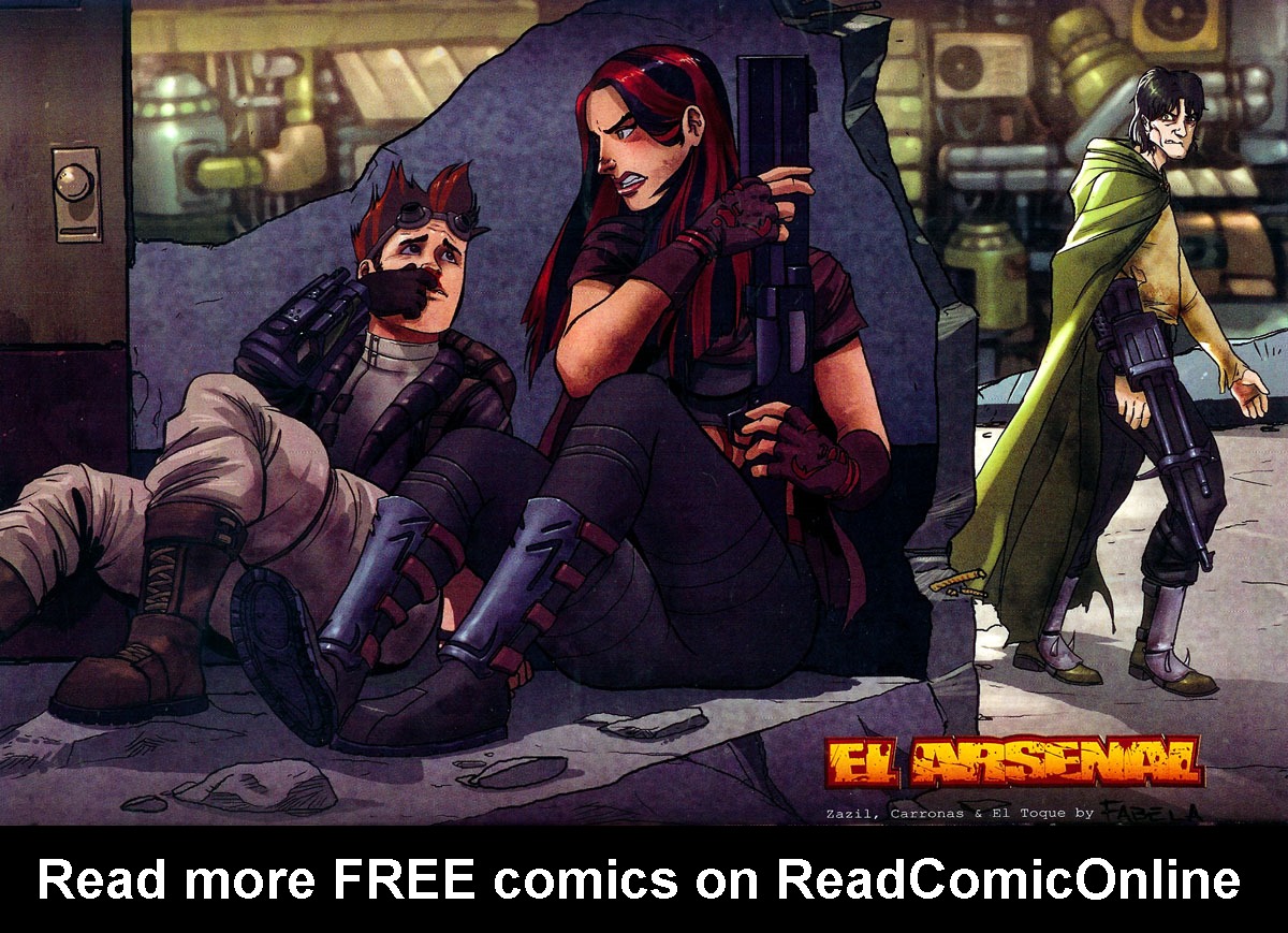 Read online El Arsenal: Unknown Enemy comic -  Issue #3 - 32
