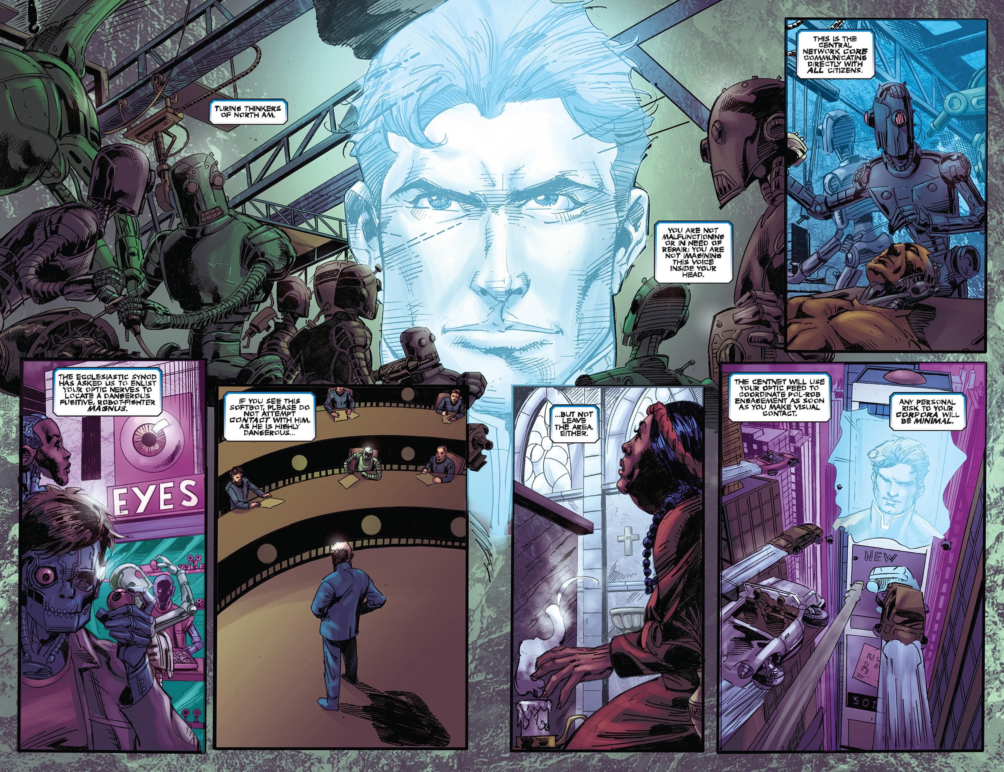 Read online Magnus Robot Fighter (2014) comic -  Issue #9 - 10