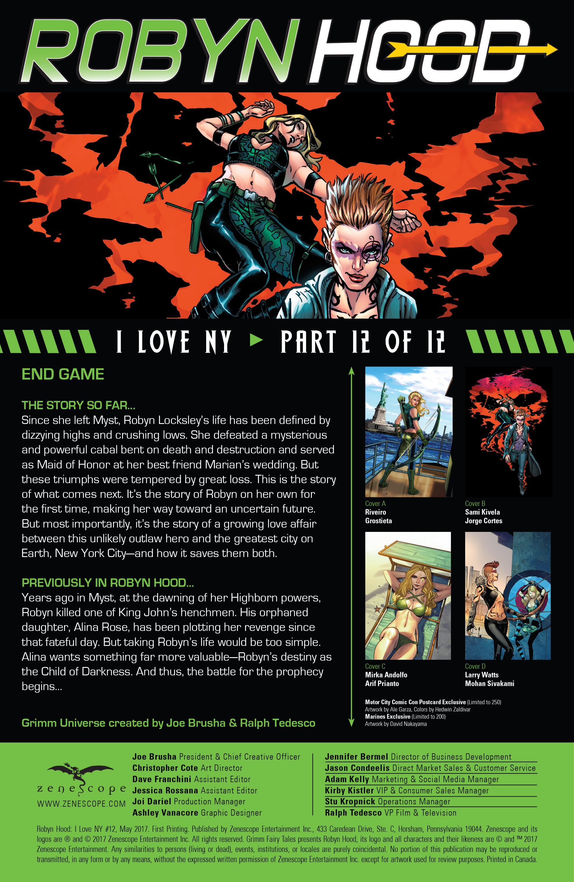 Read online Robyn Hood I Love NY comic -  Issue #12 - 2