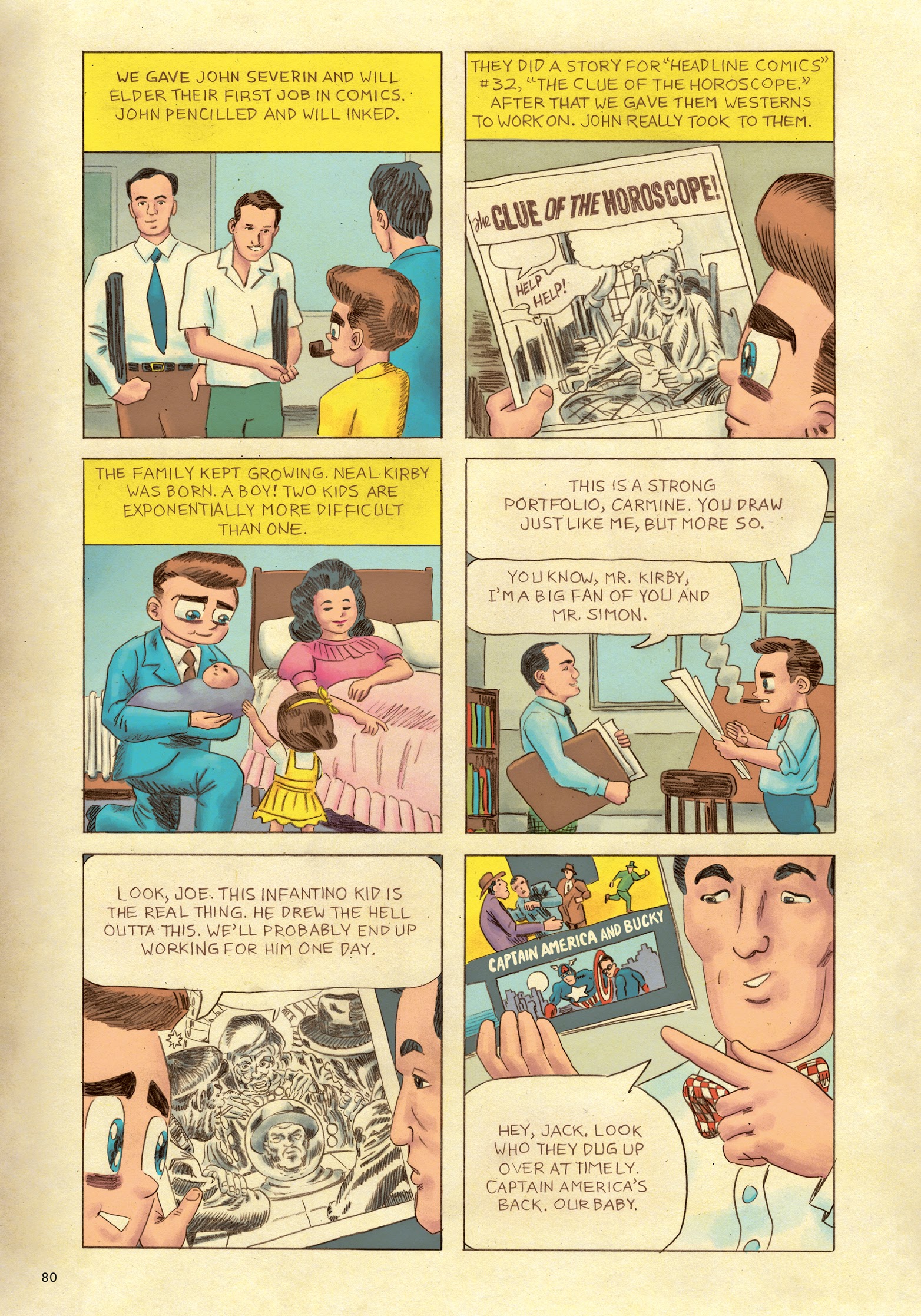 Read online Jack Kirby: The Epic Life of the King of Comics comic -  Issue # TPB (Part 1) - 87