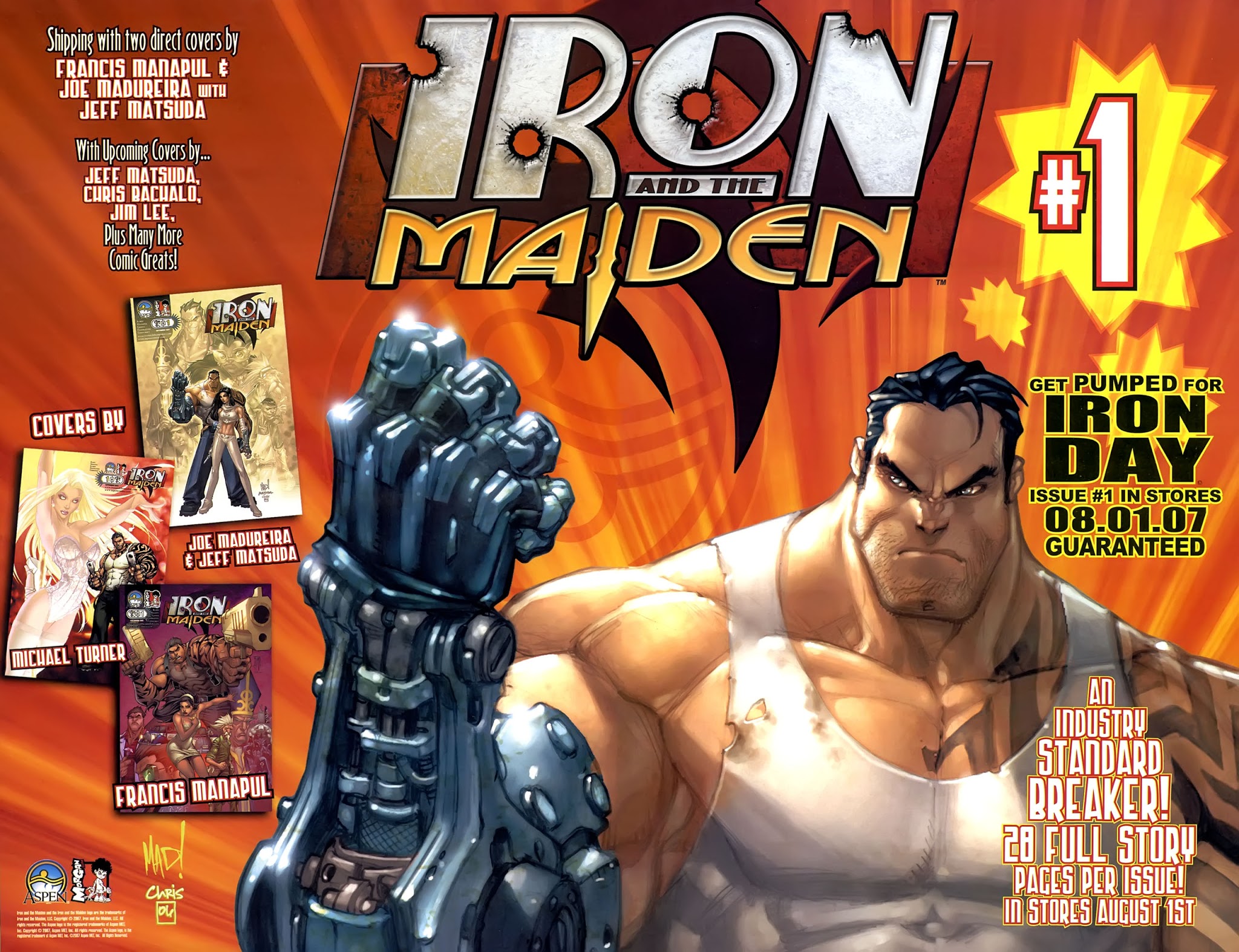 Read online Iron and the Maiden comic -  Issue #0 - 18