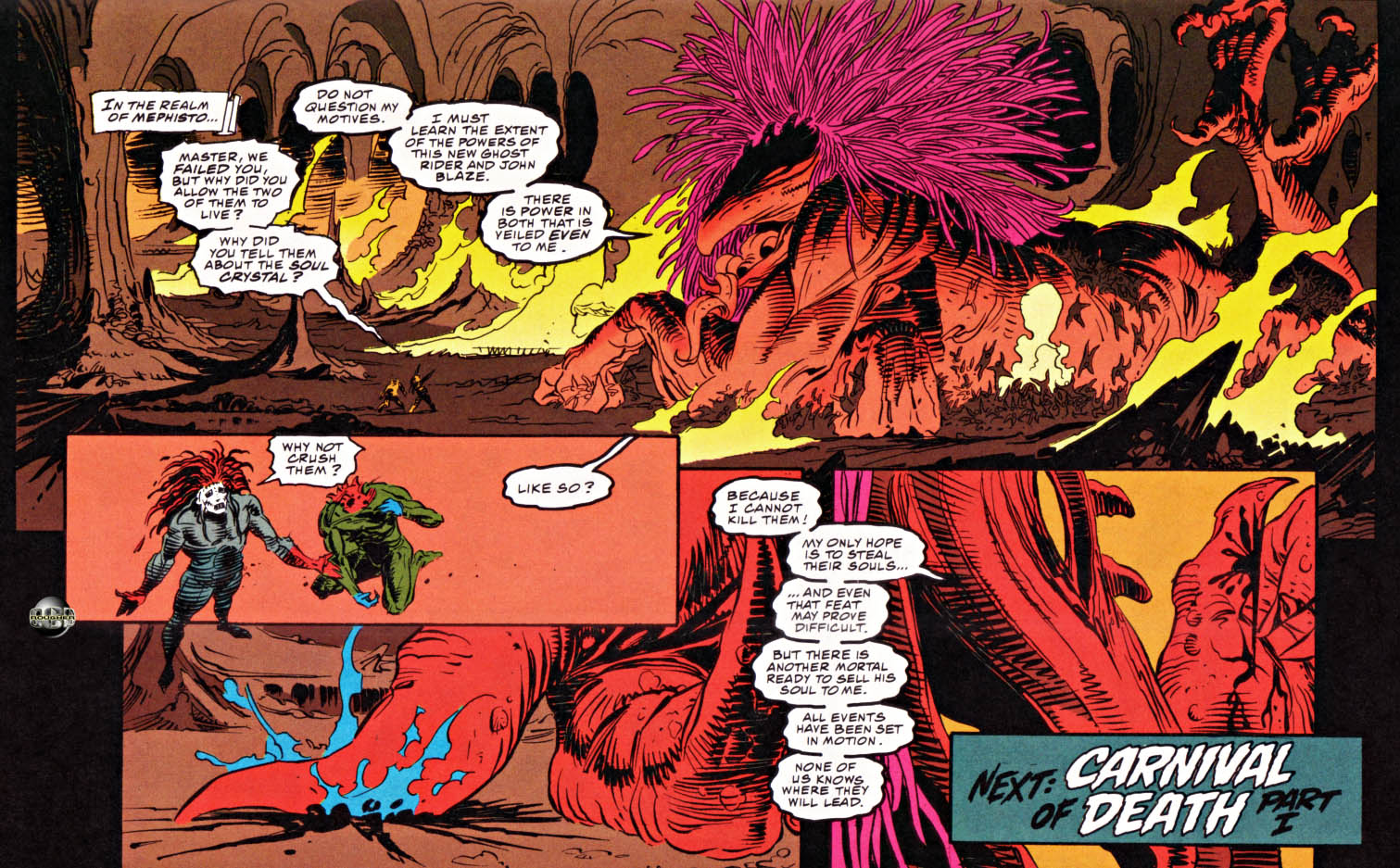 Read online Ghost Rider/Blaze: Spirits of Vengeance comic -  Issue #8 - 13