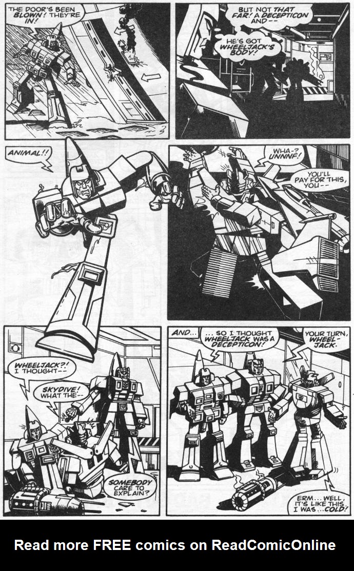 Read online The Transformers (UK) comic -  Issue #269 - 10