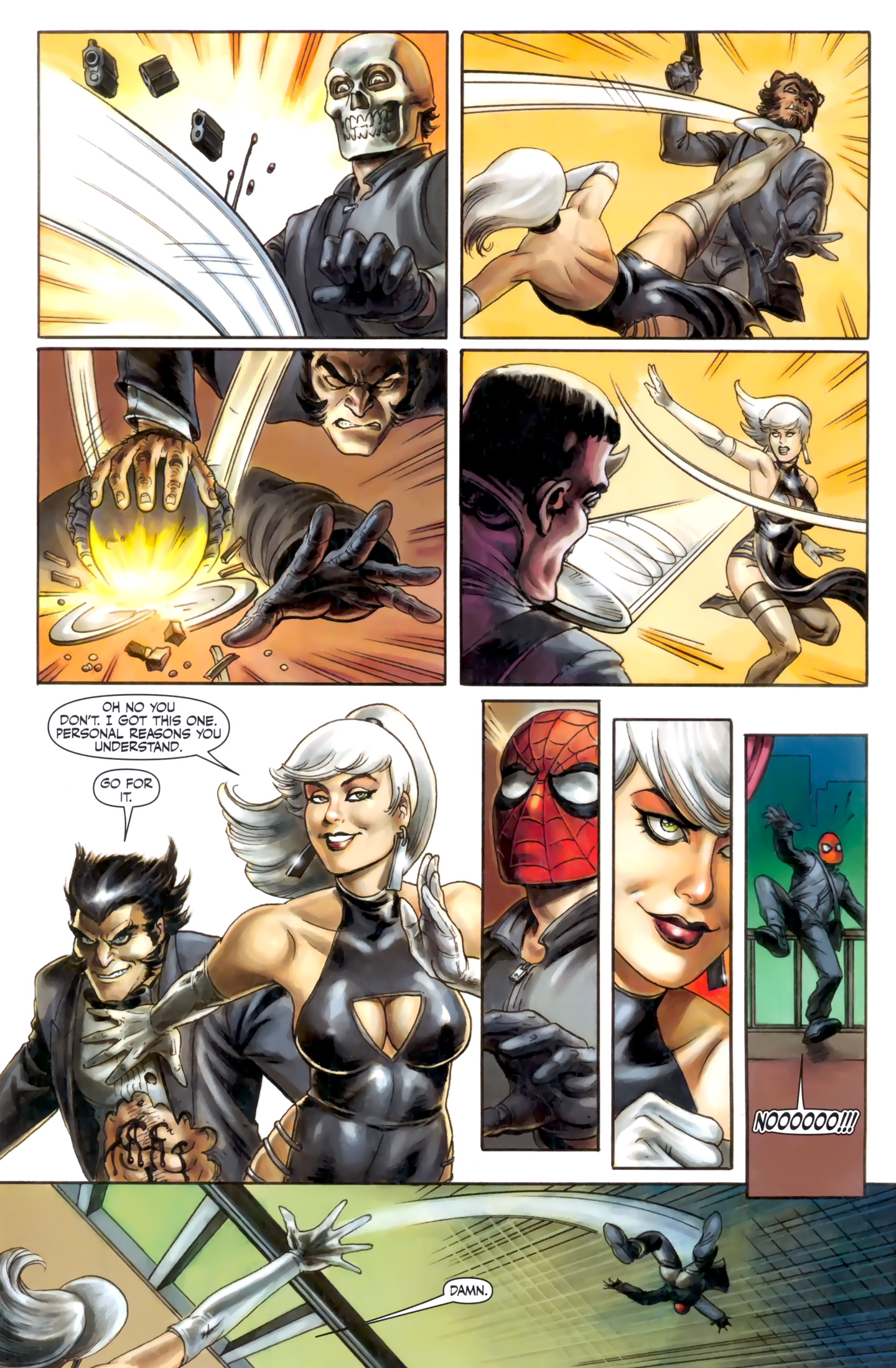 Read online Wolverine & Black Cat: Claws 2 comic -  Issue #1 - 7