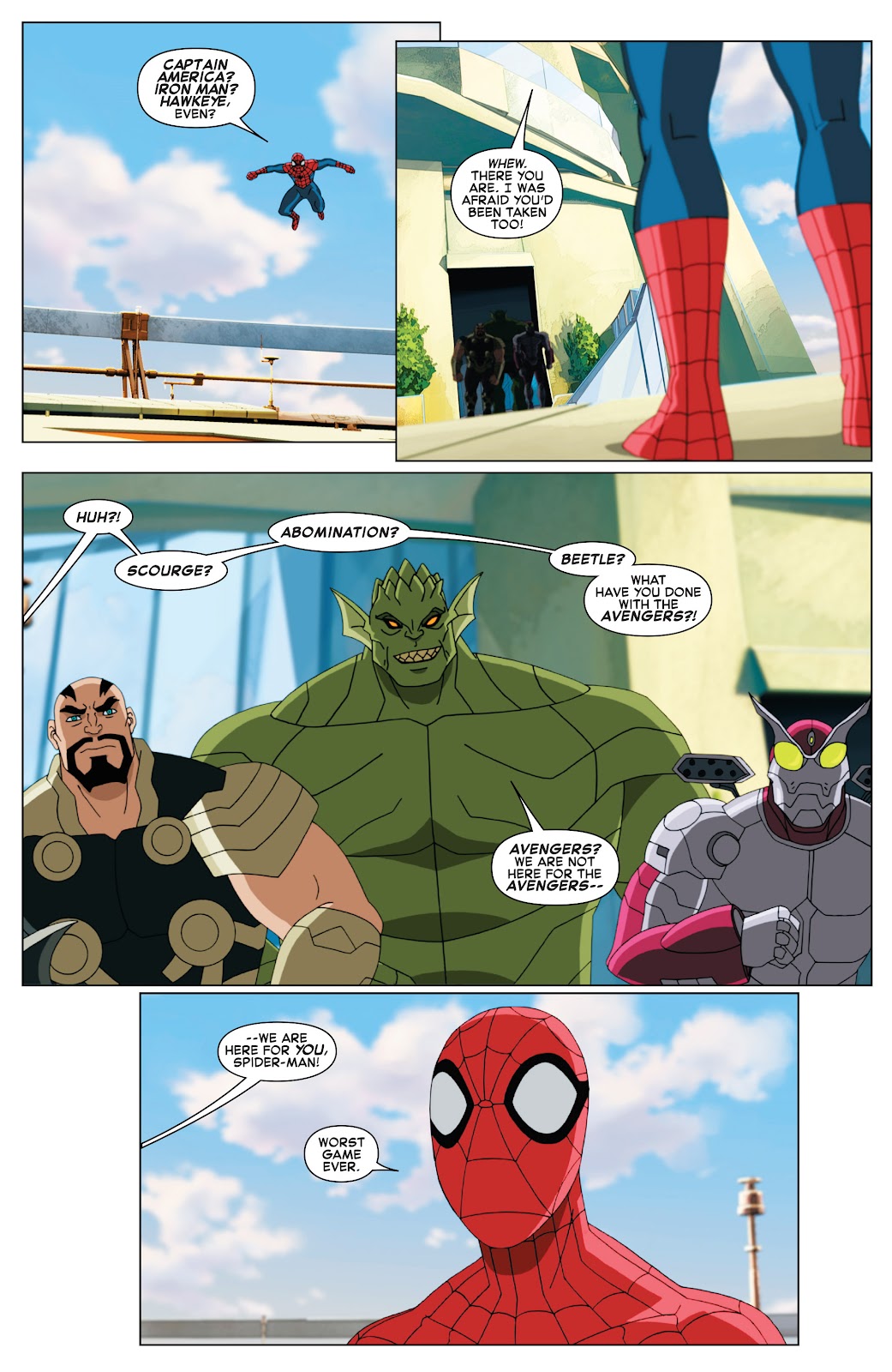 Marvel Universe Ultimate Spider-Man: Contest of Champions issue 1 - Page 4
