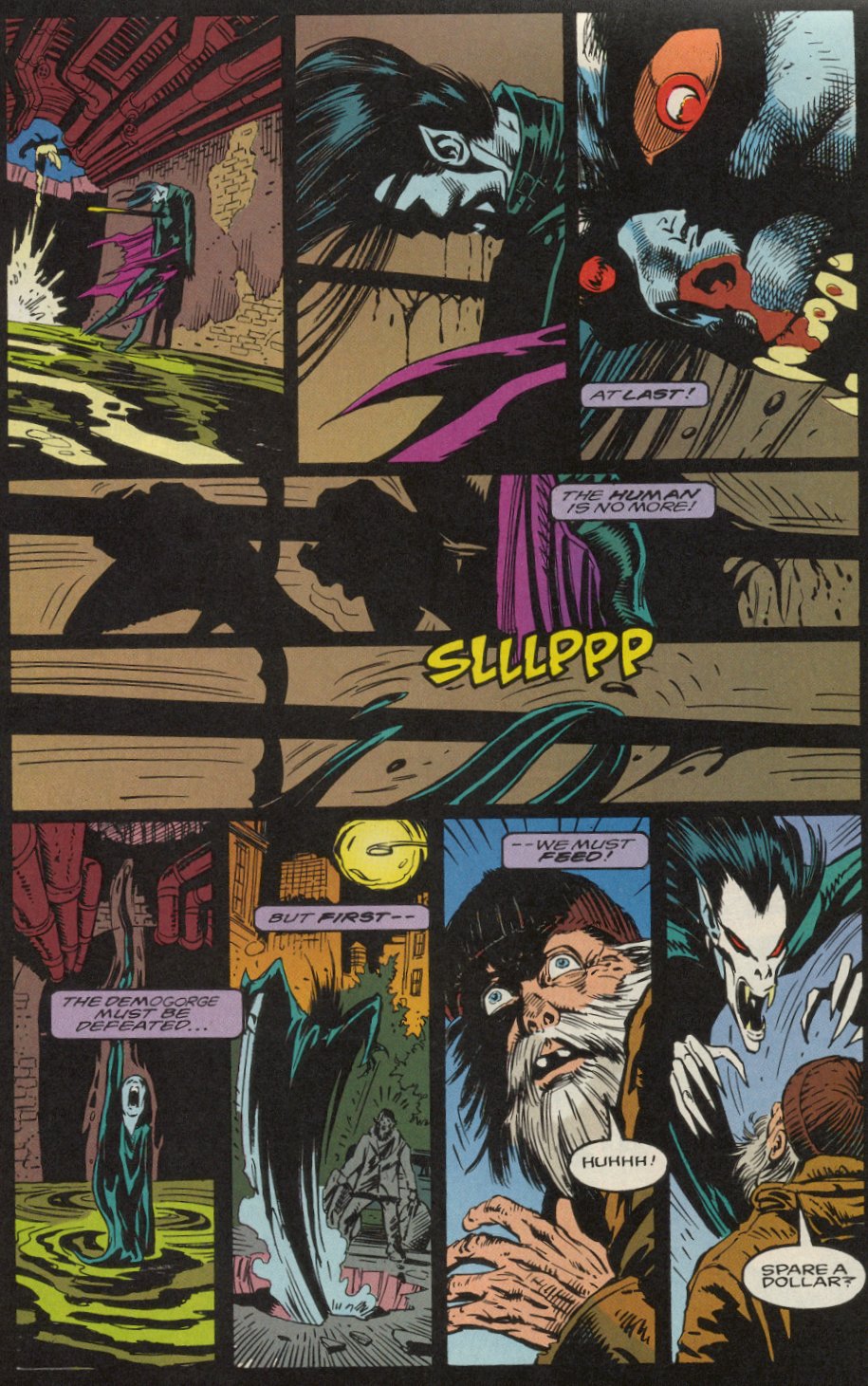 Read online Morbius: The Living Vampire (1992) comic -  Issue #12 - 18