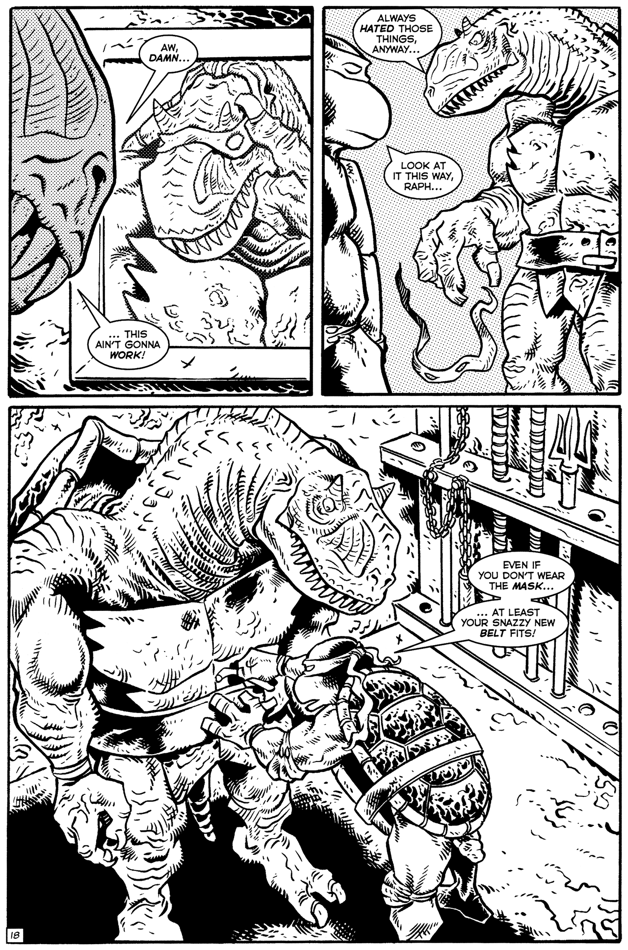 Read online TMNT: Teenage Mutant Ninja Turtles comic -  Issue #21 - 19