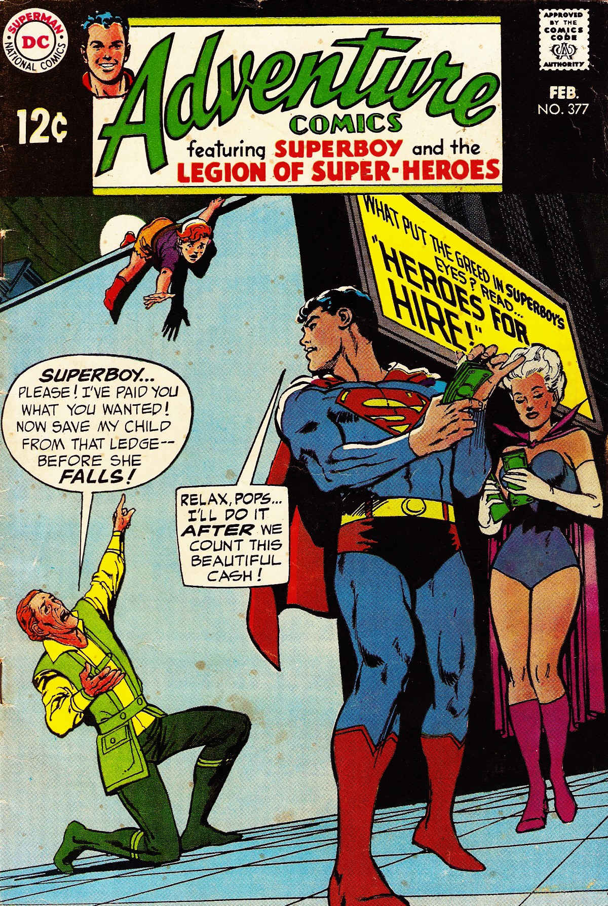 Read online Adventure Comics (1938) comic -  Issue #377 - 1