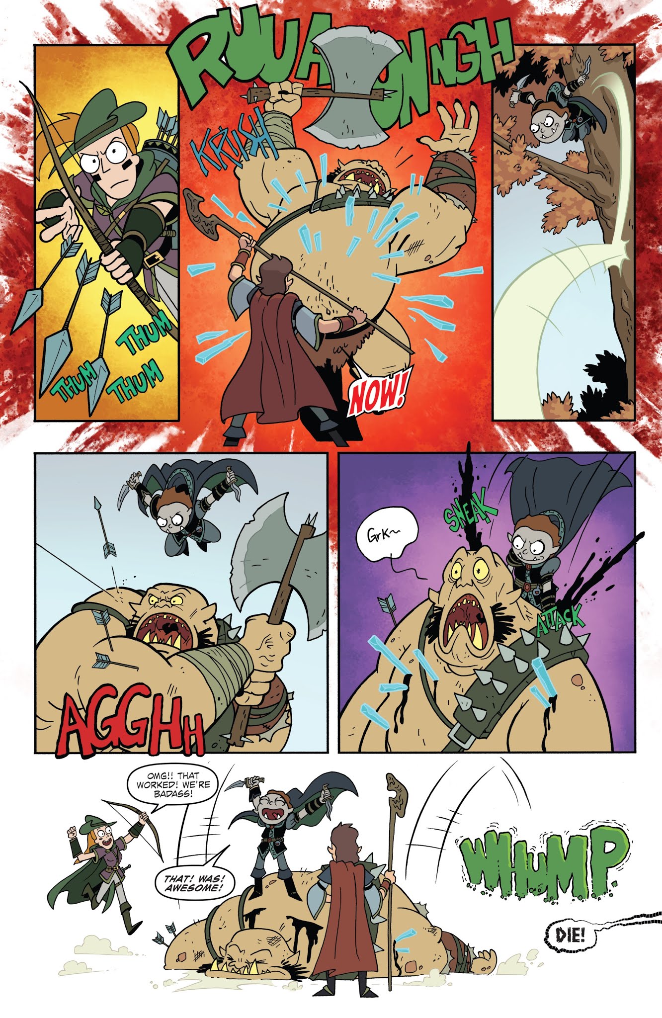 Read online Rick and Morty vs Dungeons & Dragons comic -  Issue #3 - 17