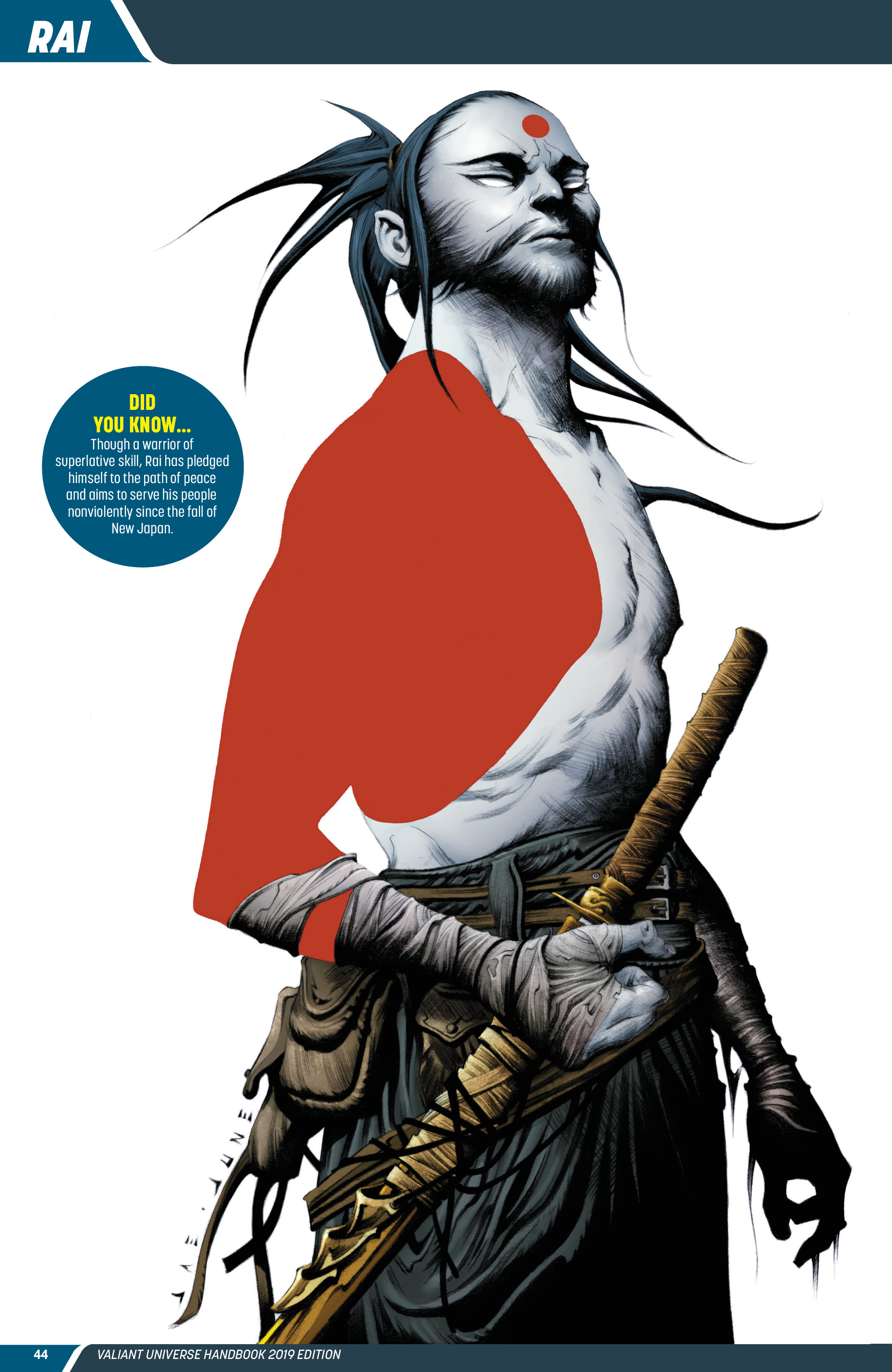 Read online Valiant Universe Handbook 2019 Edition comic -  Issue # Full - 45