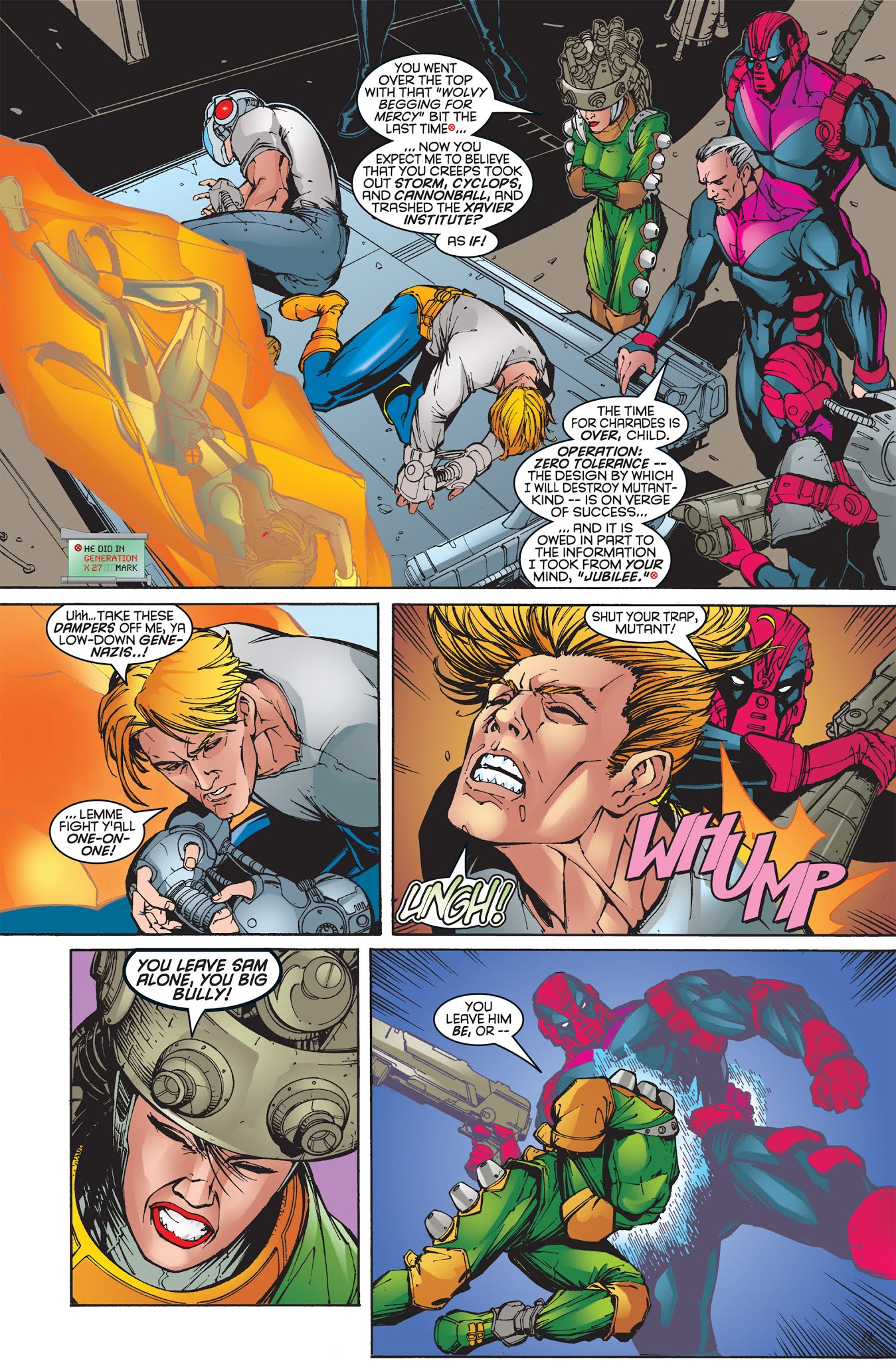 Read online X-Men: Operation Zero Tolerance comic -  Issue # TPB (Part 2) - 93