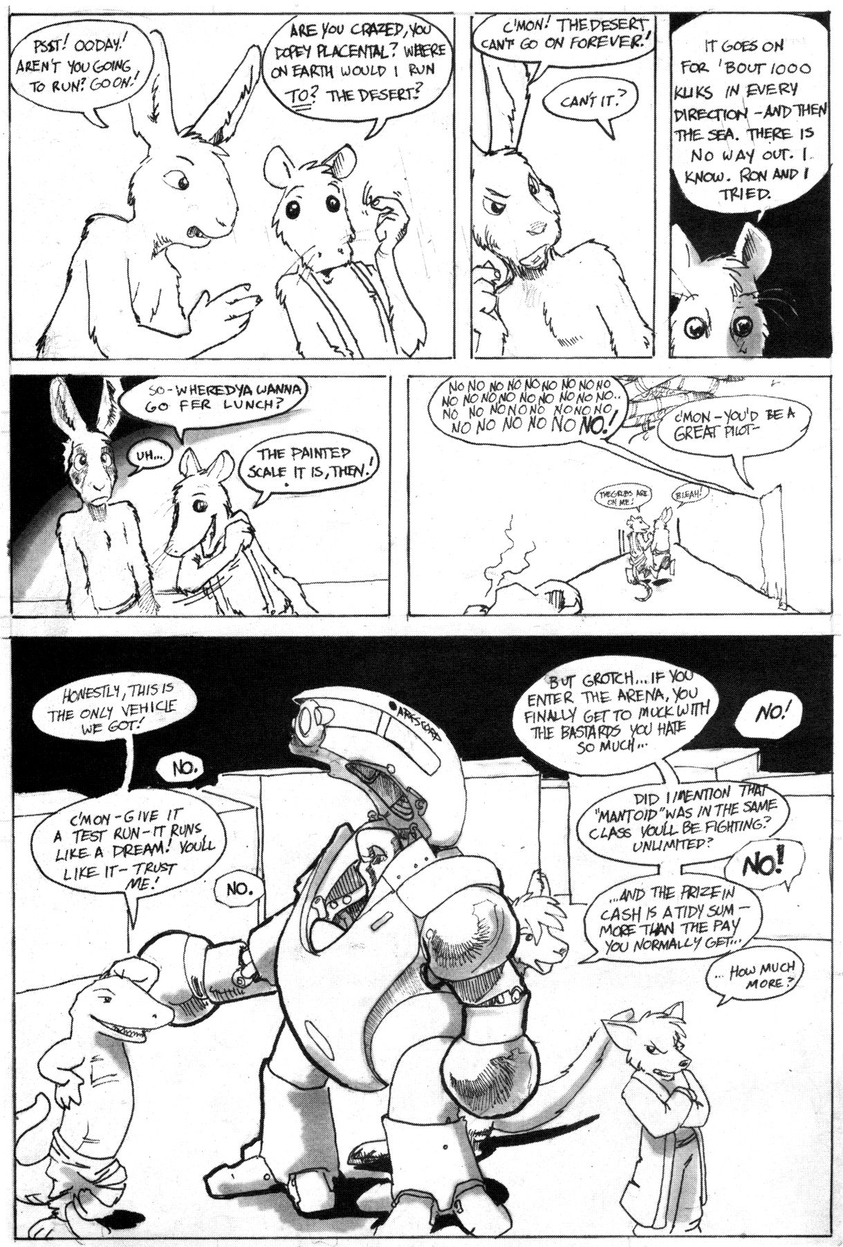 Read online Furrlough comic -  Issue #26 - 9