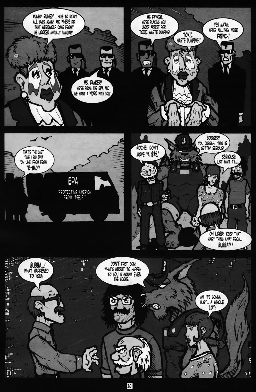 Read online Bubba the Redneck Werewolf comic -  Issue #3 - 32