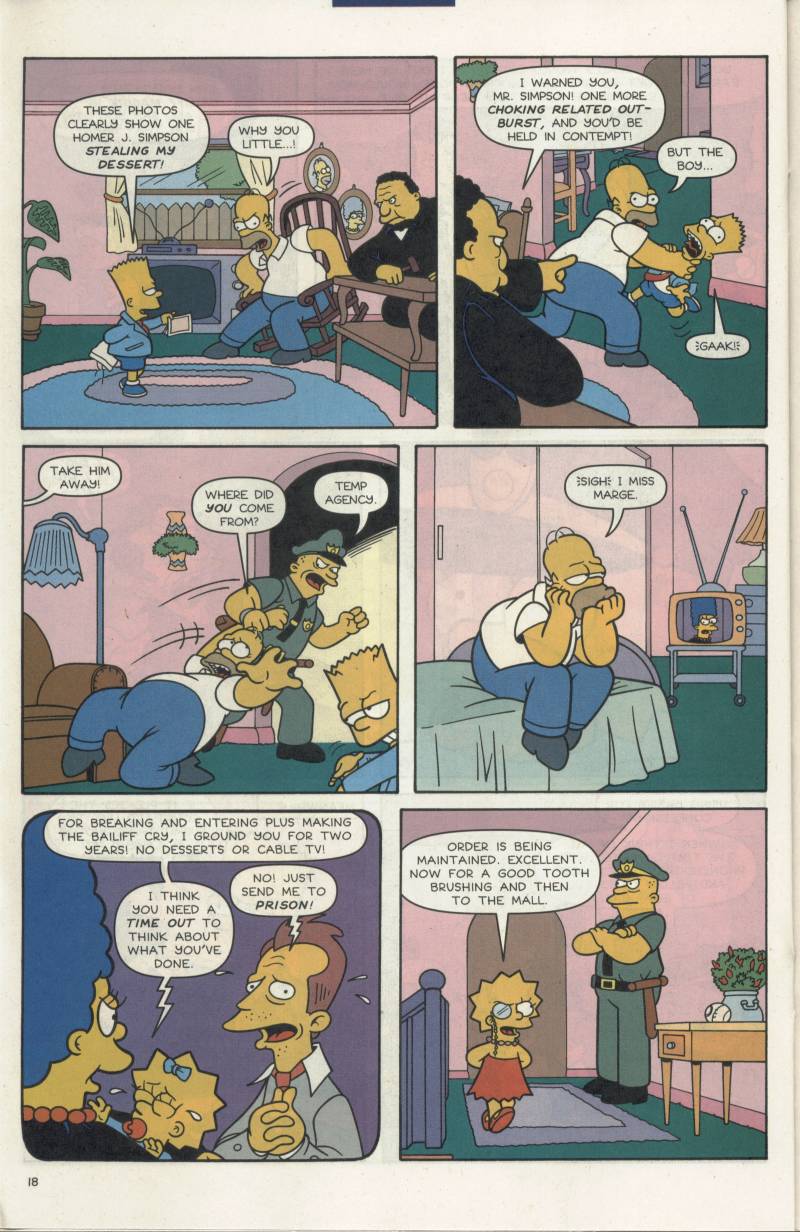 Read online Simpsons Comics comic -  Issue #64 - 19