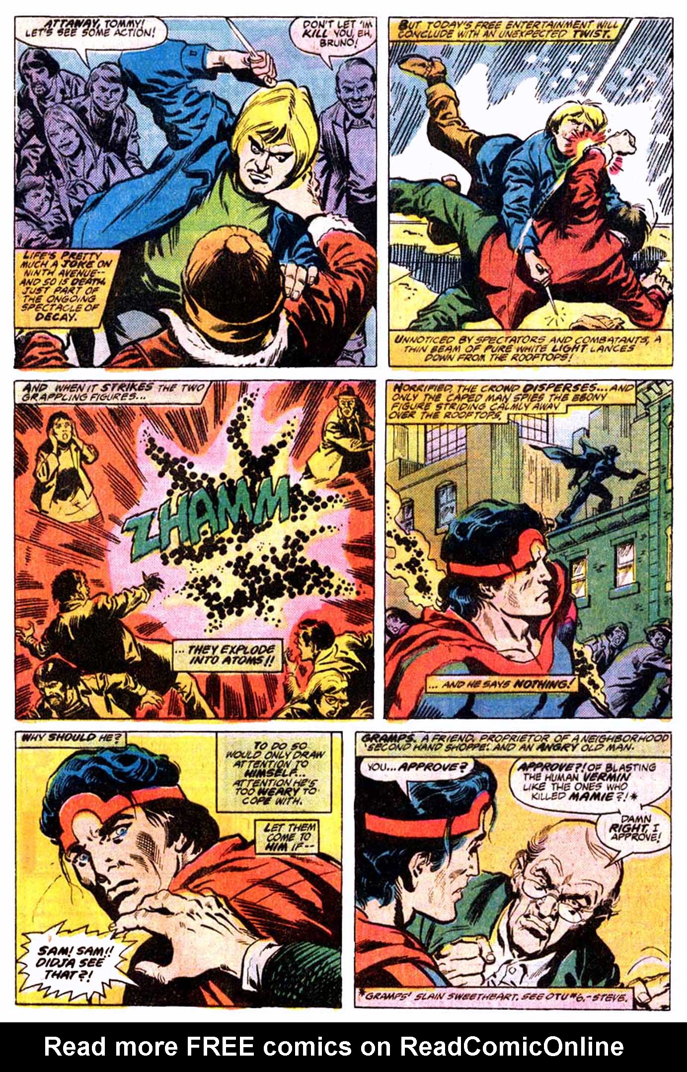 Read online Omega the Unknown comic -  Issue #9 - 6