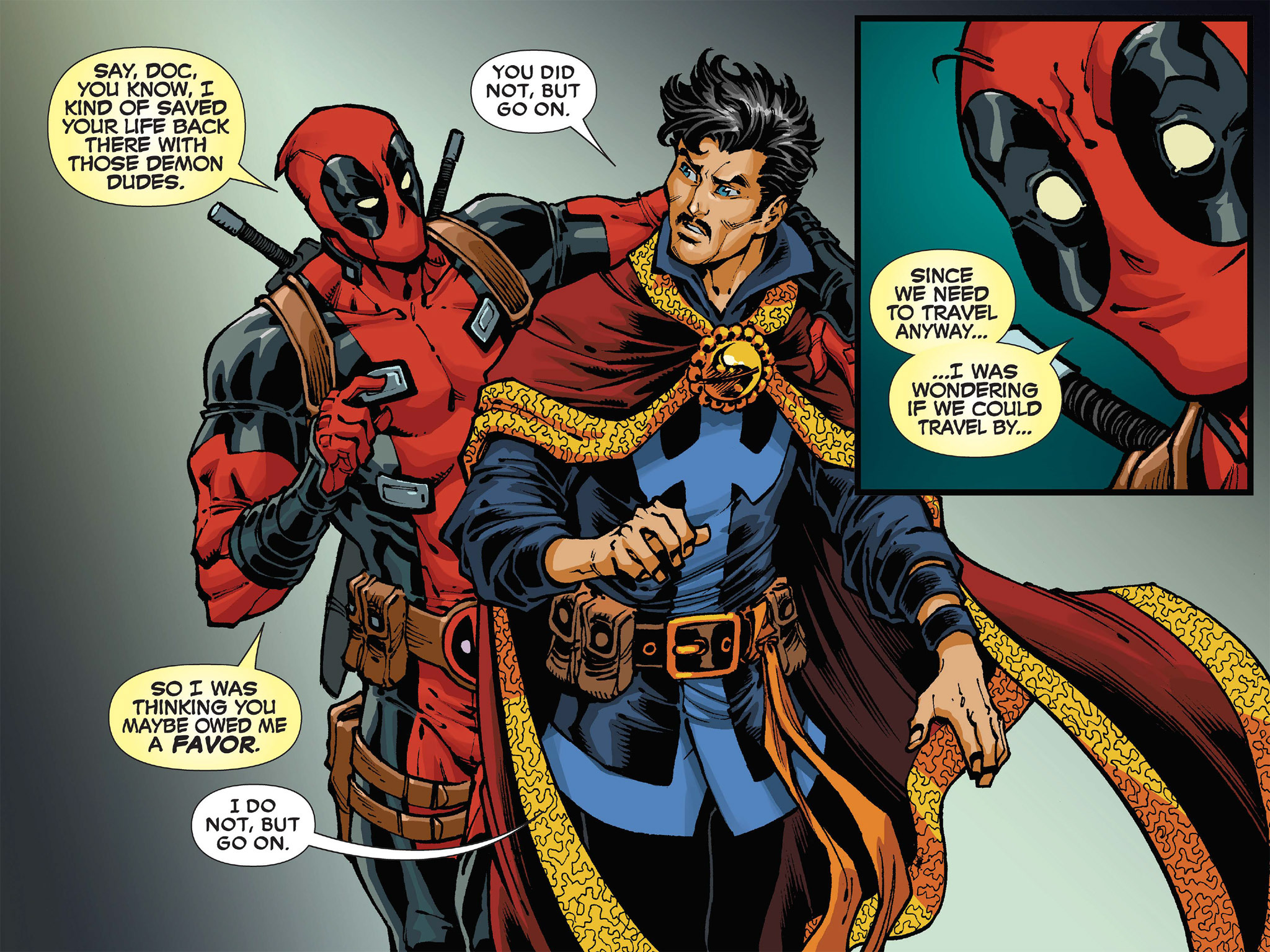 Read online Deadpool: Too Soon? Infinite Comic comic -  Issue #5 - 57