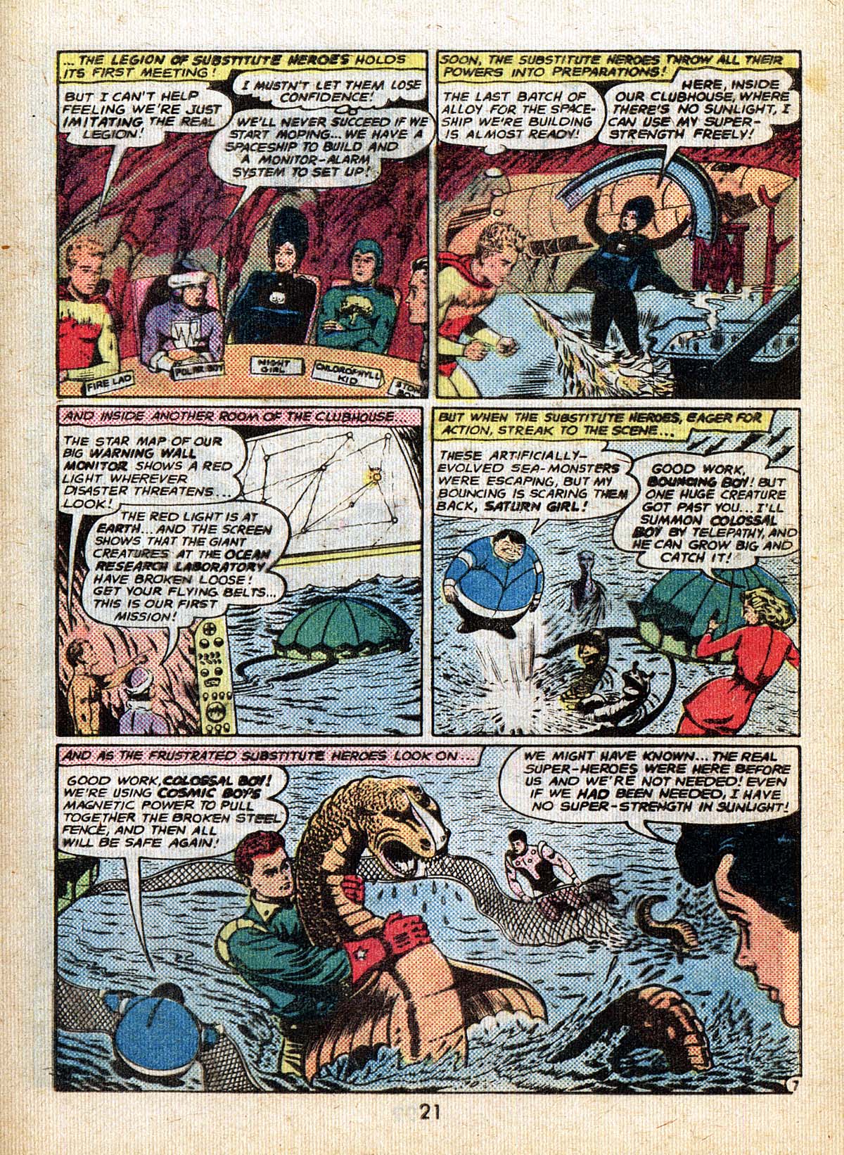 Read online Adventure Comics (1938) comic -  Issue #500 - 21