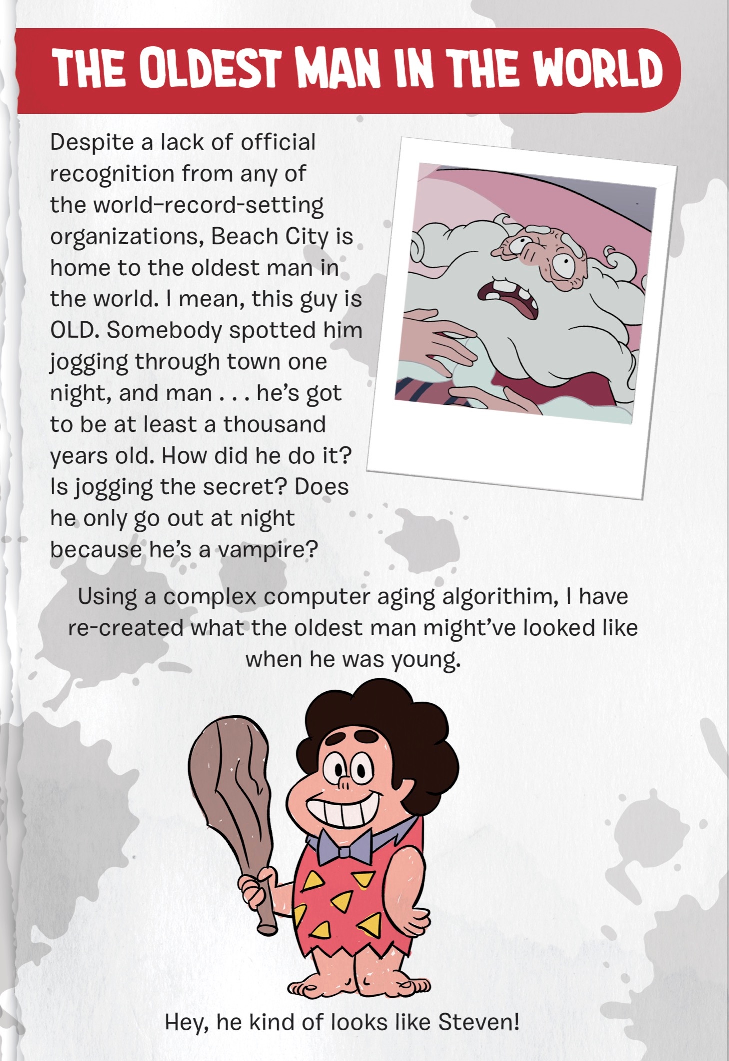 Read online Keep Beach City Weird: You Can't Hide the Truth!!! (Steven Universe) comic -  Issue # TPB - 48