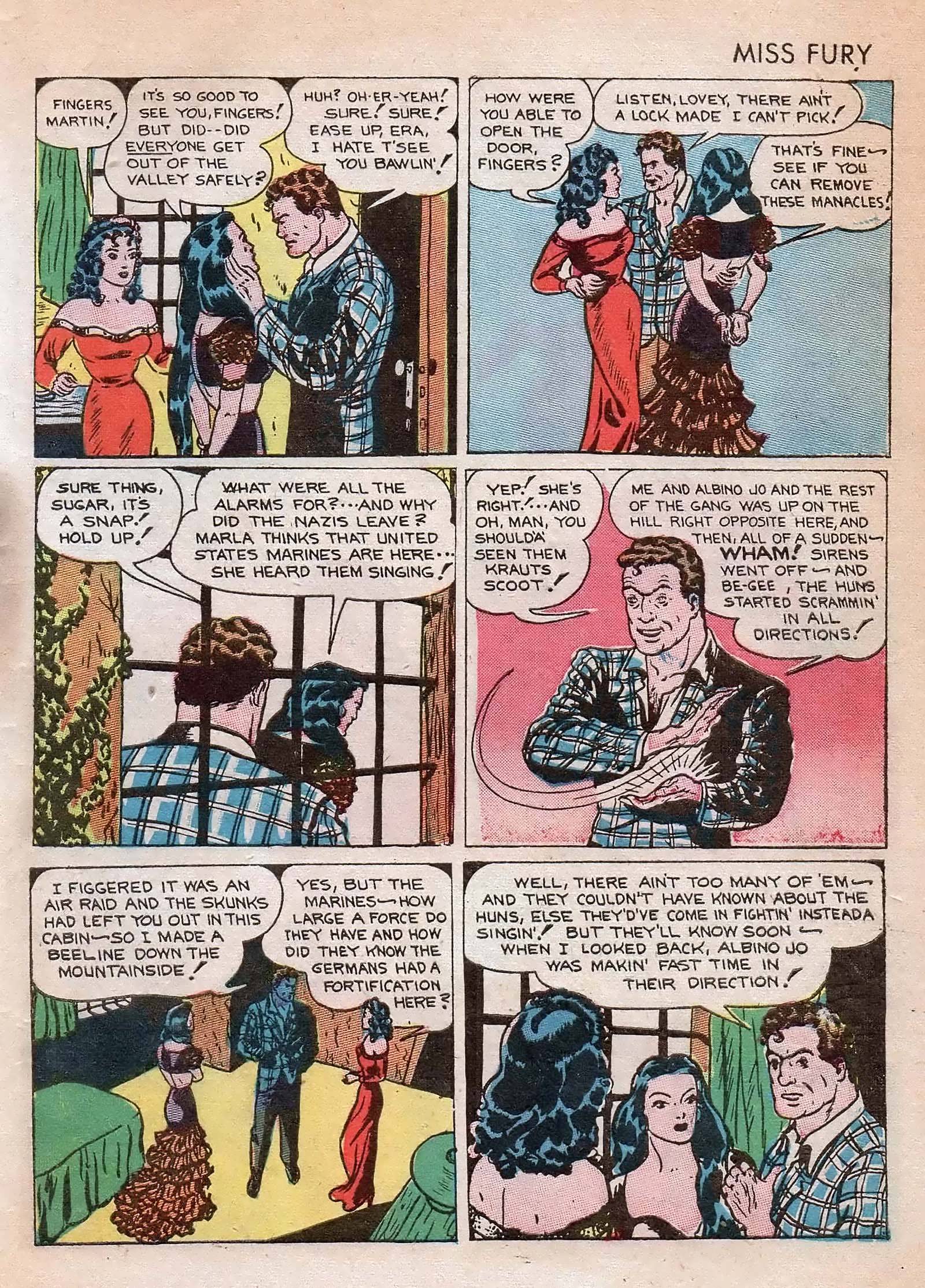 Read online Miss Fury Comics comic -  Issue #4 - 39