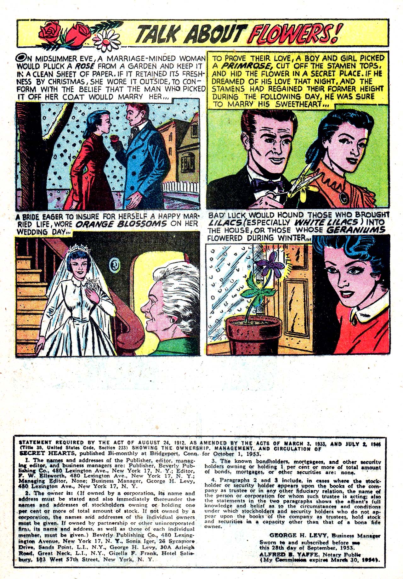 Read online Secret Hearts comic -  Issue #20 - 16