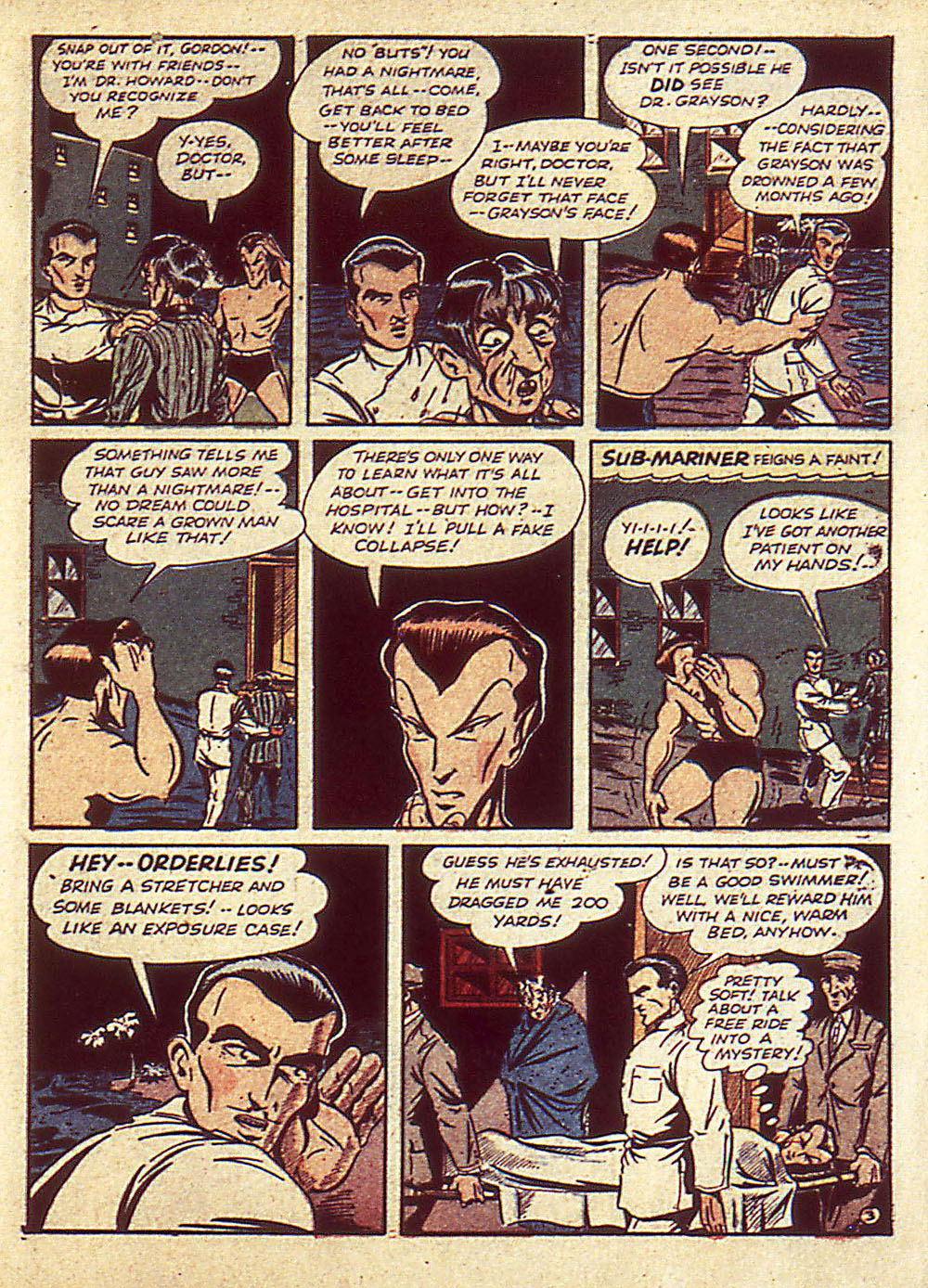 Read online Sub-Mariner Comics comic -  Issue #4 - 6