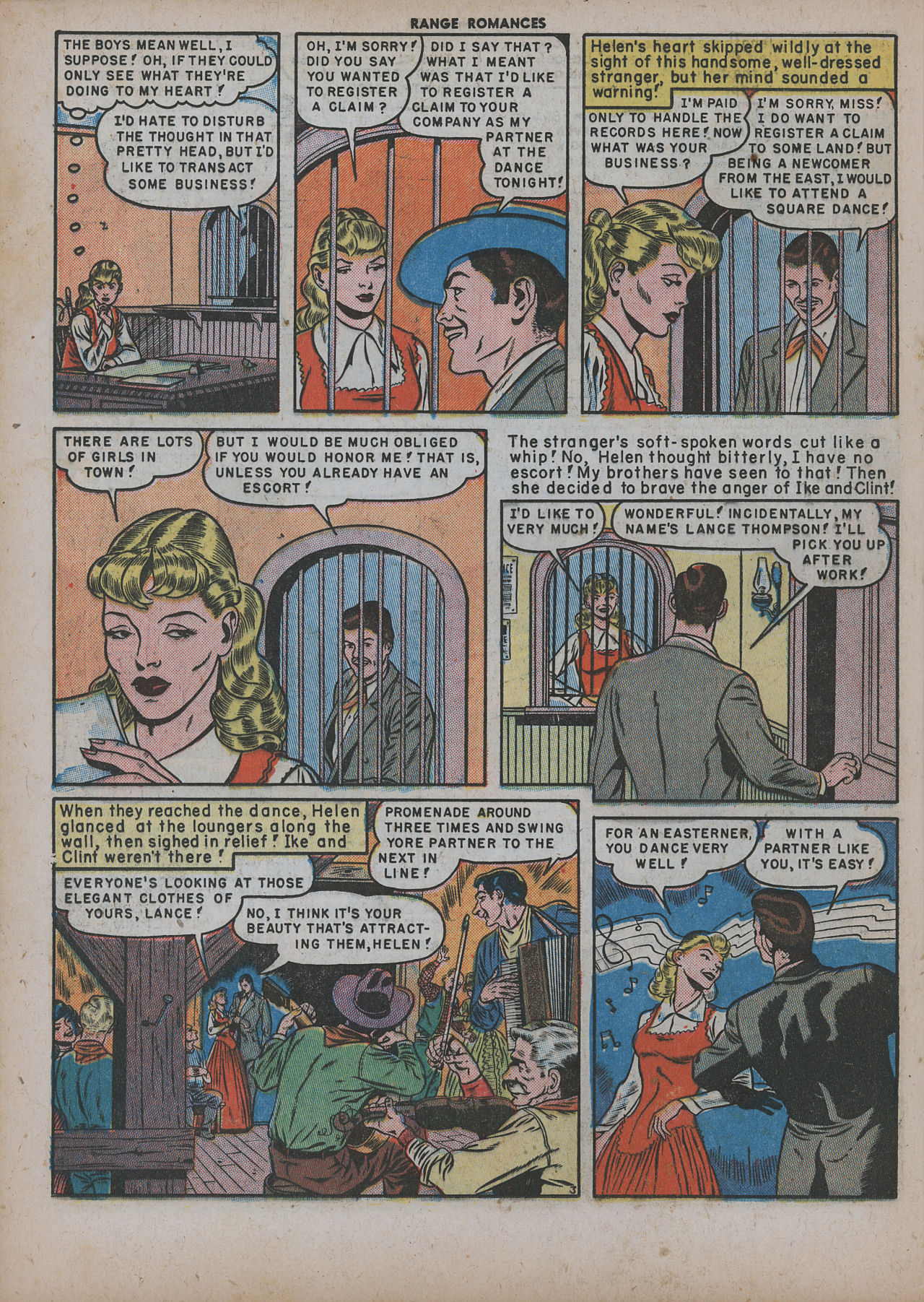Read online Range Romances comic -  Issue #5 - 29