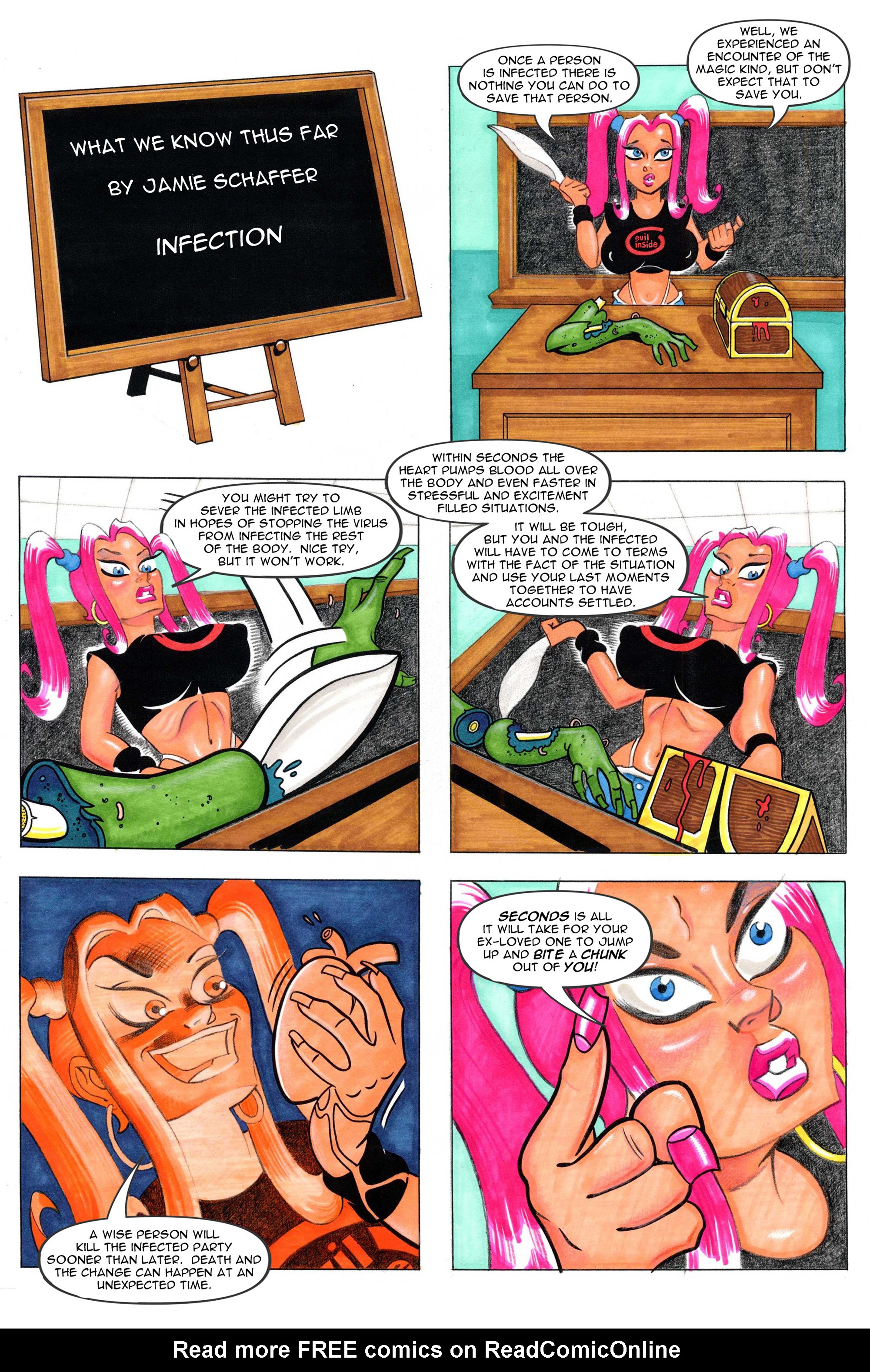 Read online Chaos Campus: Extra Credit comic -  Issue #1 - 6